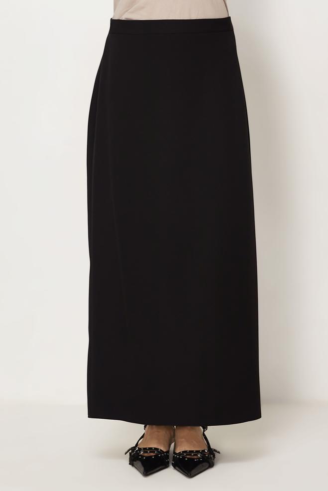 Tesettür giyim  DÜZ KESİM ETEK 60754 - ALVİNA