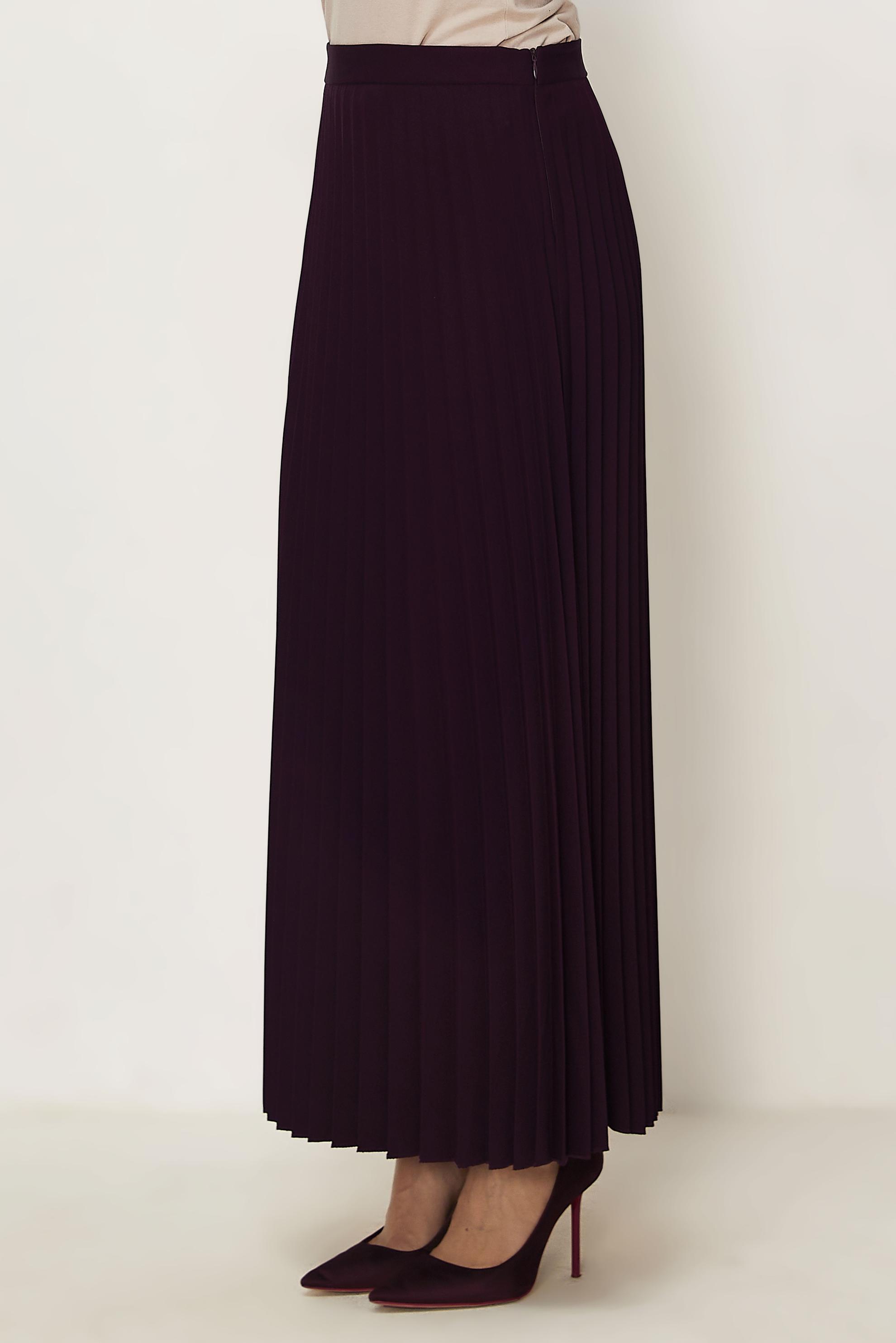 Hijab clothing PURPLE PLEATED SKIRT 60755