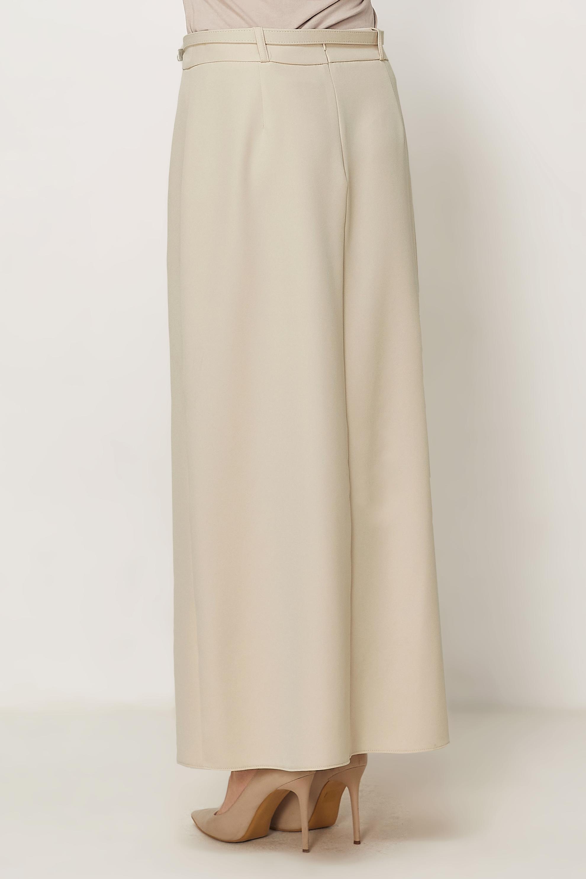 Hijab-Kleidung ECRU ROCK MIT GÜRTEL 60756