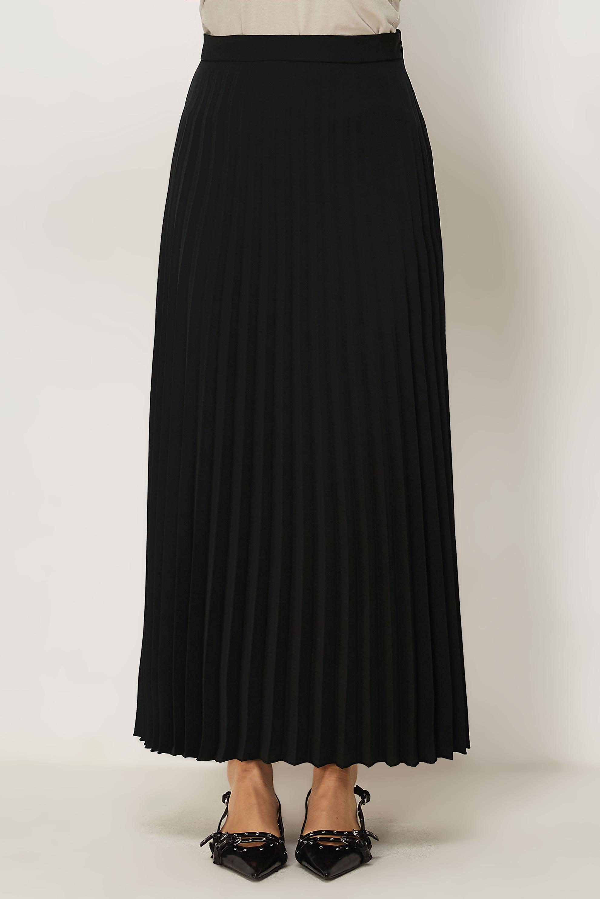 Vêtements hijab NOIR JUPE PLISSÉE 60761
