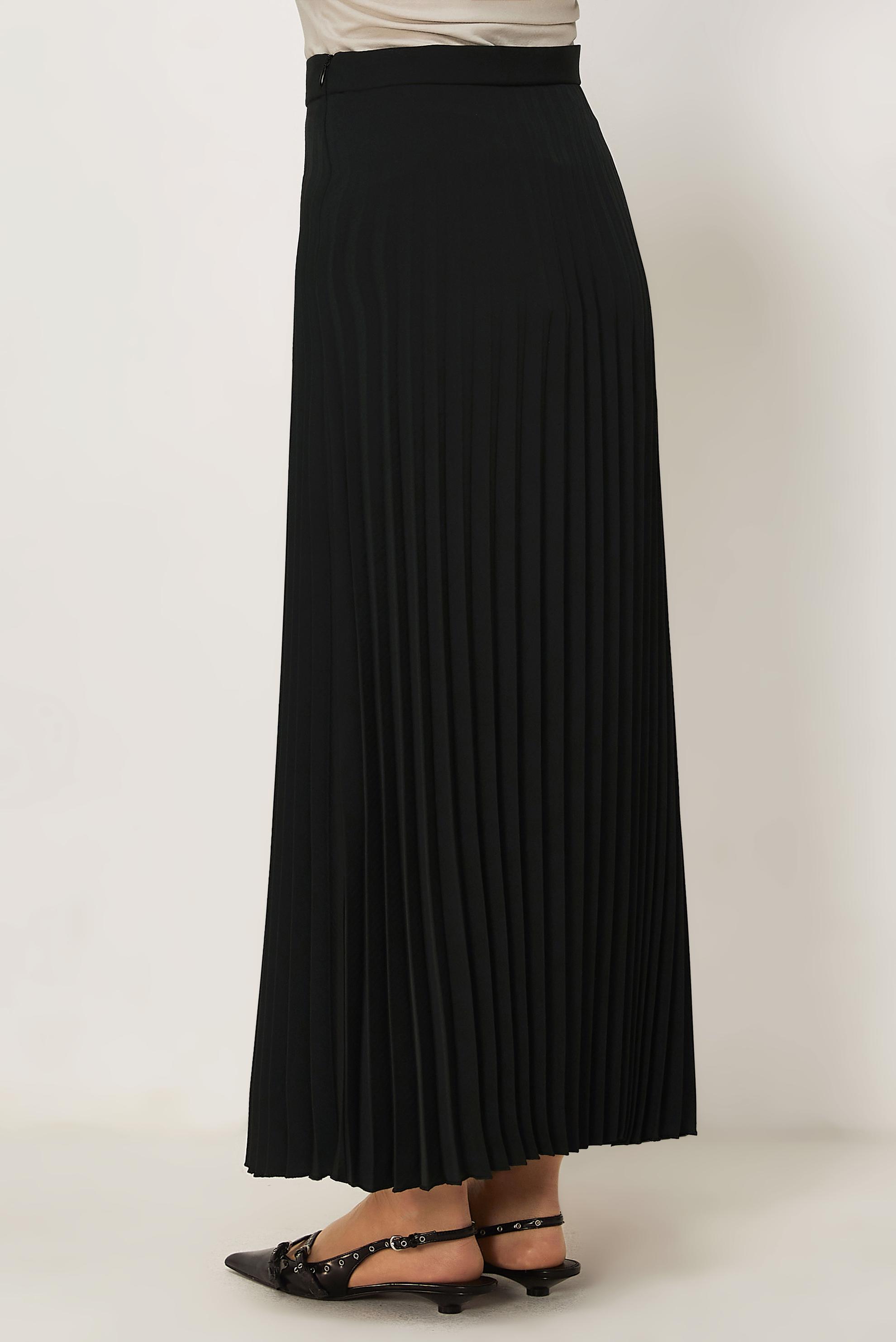 Vêtements hijab NOIR JUPE PLISSÉE 60761
