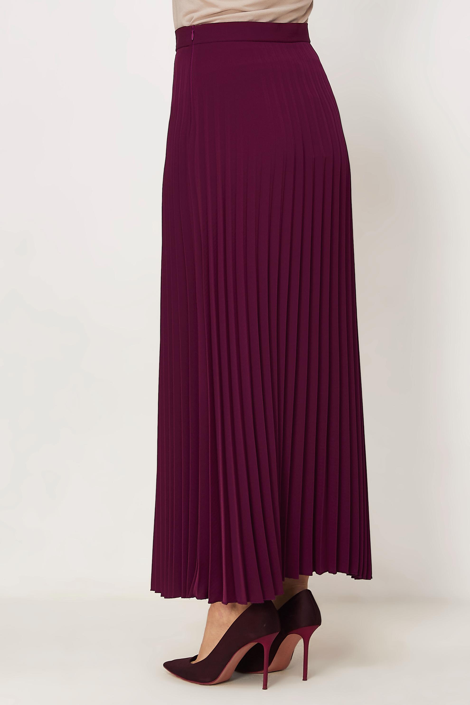 Vêtements hijab PRUNE JUPE PLISSÉE 60761