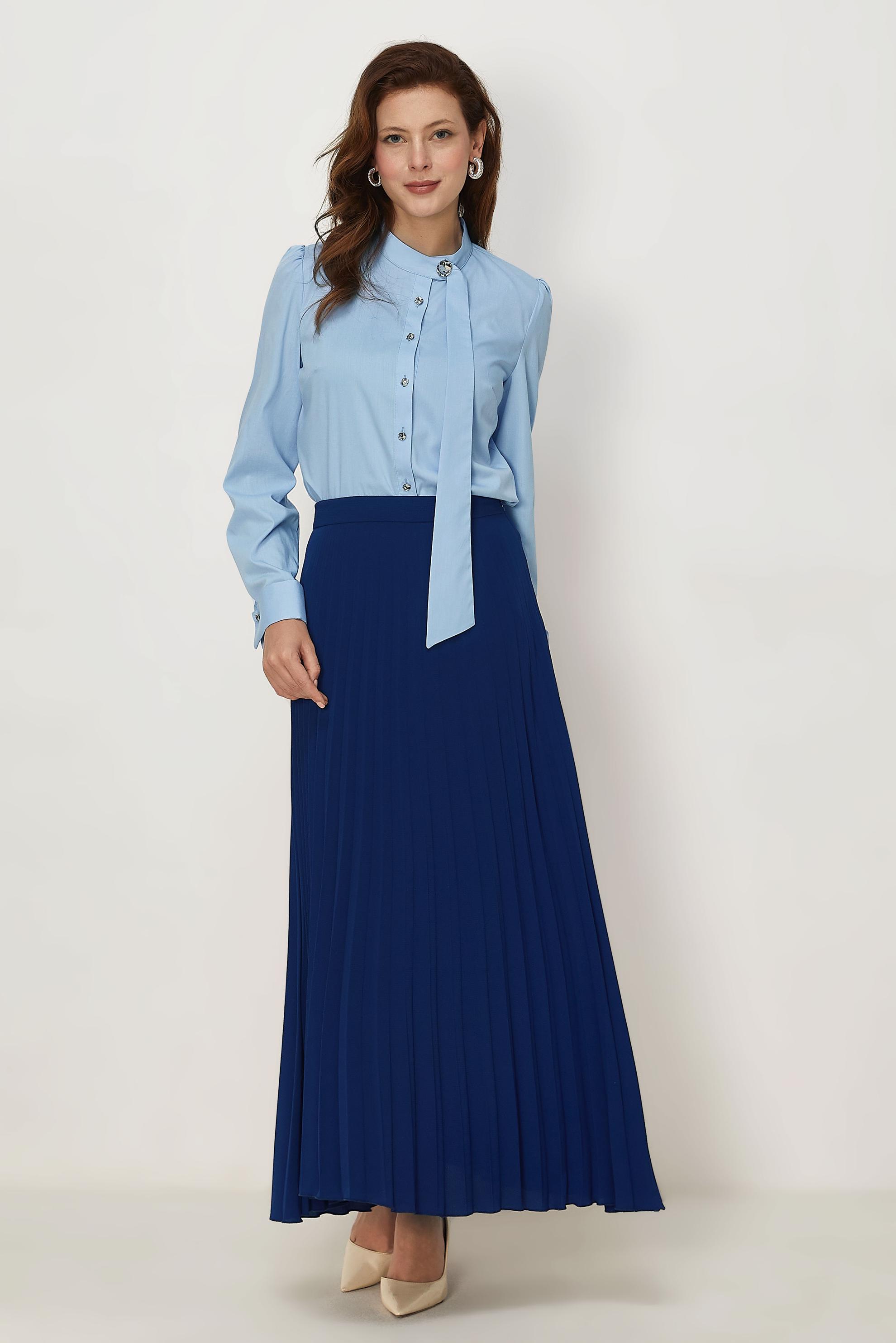 Vêtements hijab BLEU MARINE JUPE PLISSÉE 60762