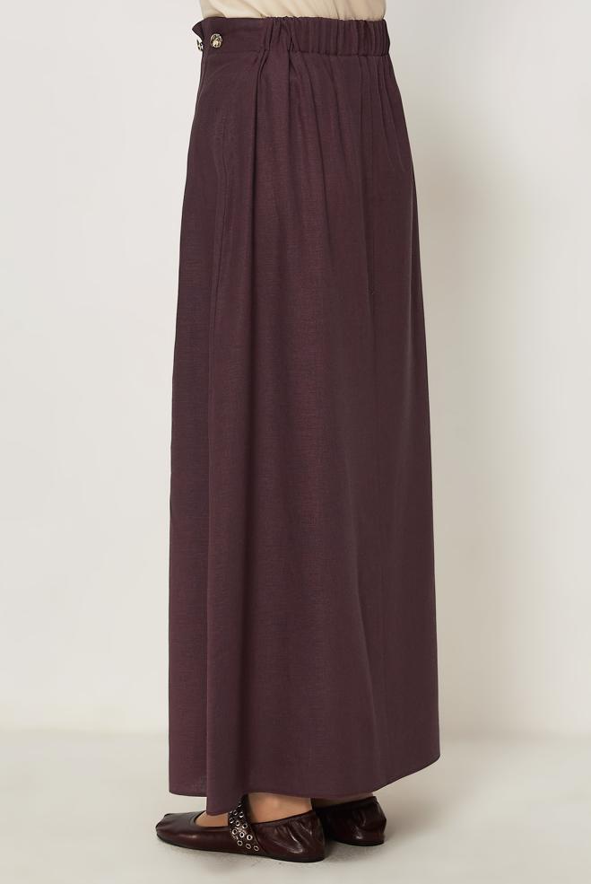 Hijab clothing CLARET RED 60776 ANKA KETEN ETEK 38-44 TEK40 - ALVİNA