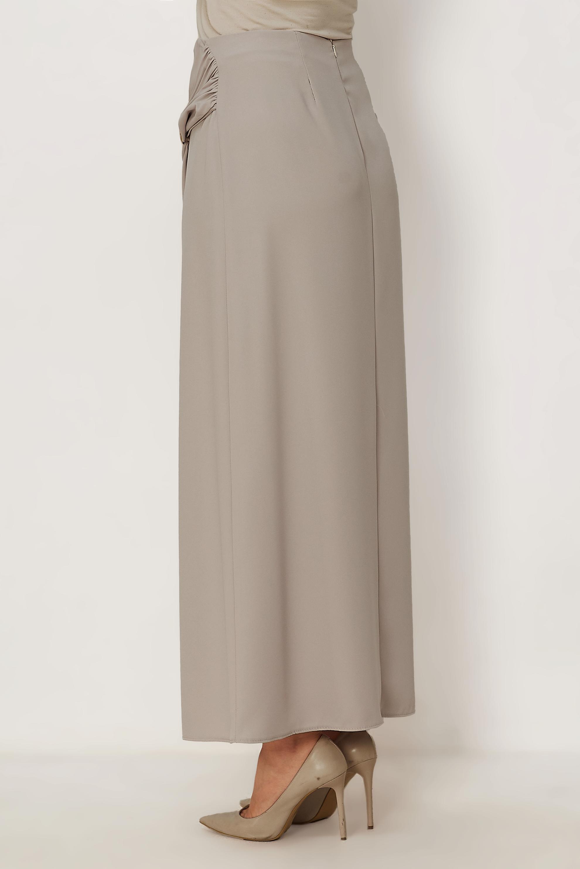 Tesettür giyim BEJ 60780 FARAH ETEK 40-48 TEK38
