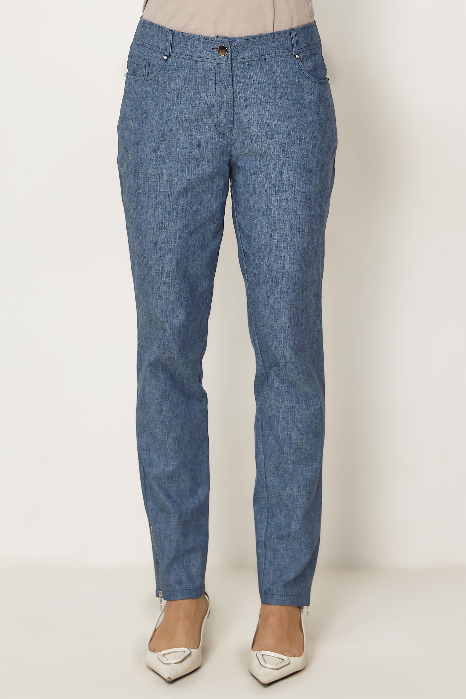 Hijab-Kleidung BLAU HOSE IM DENIM-LOOK 70964