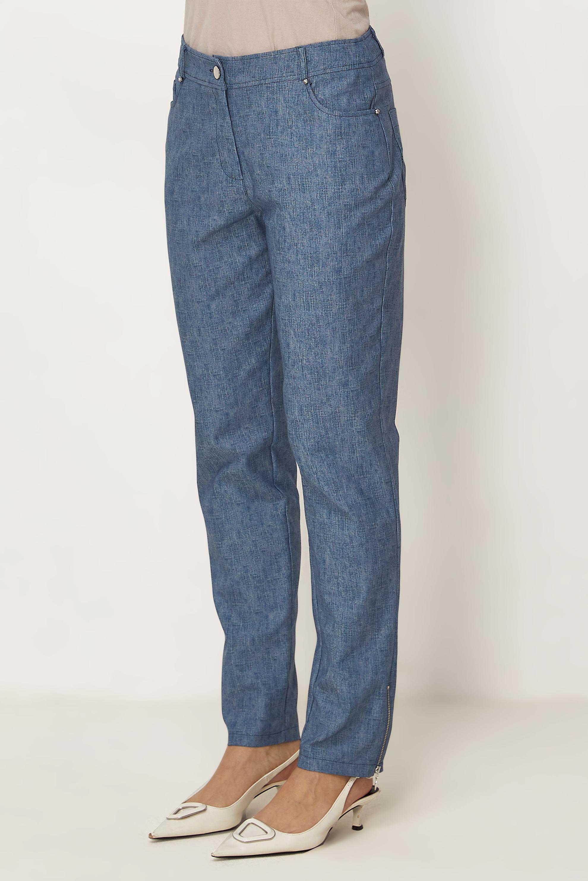 Hijab-Kleidung BLAU HOSE IM DENIM-LOOK 70964