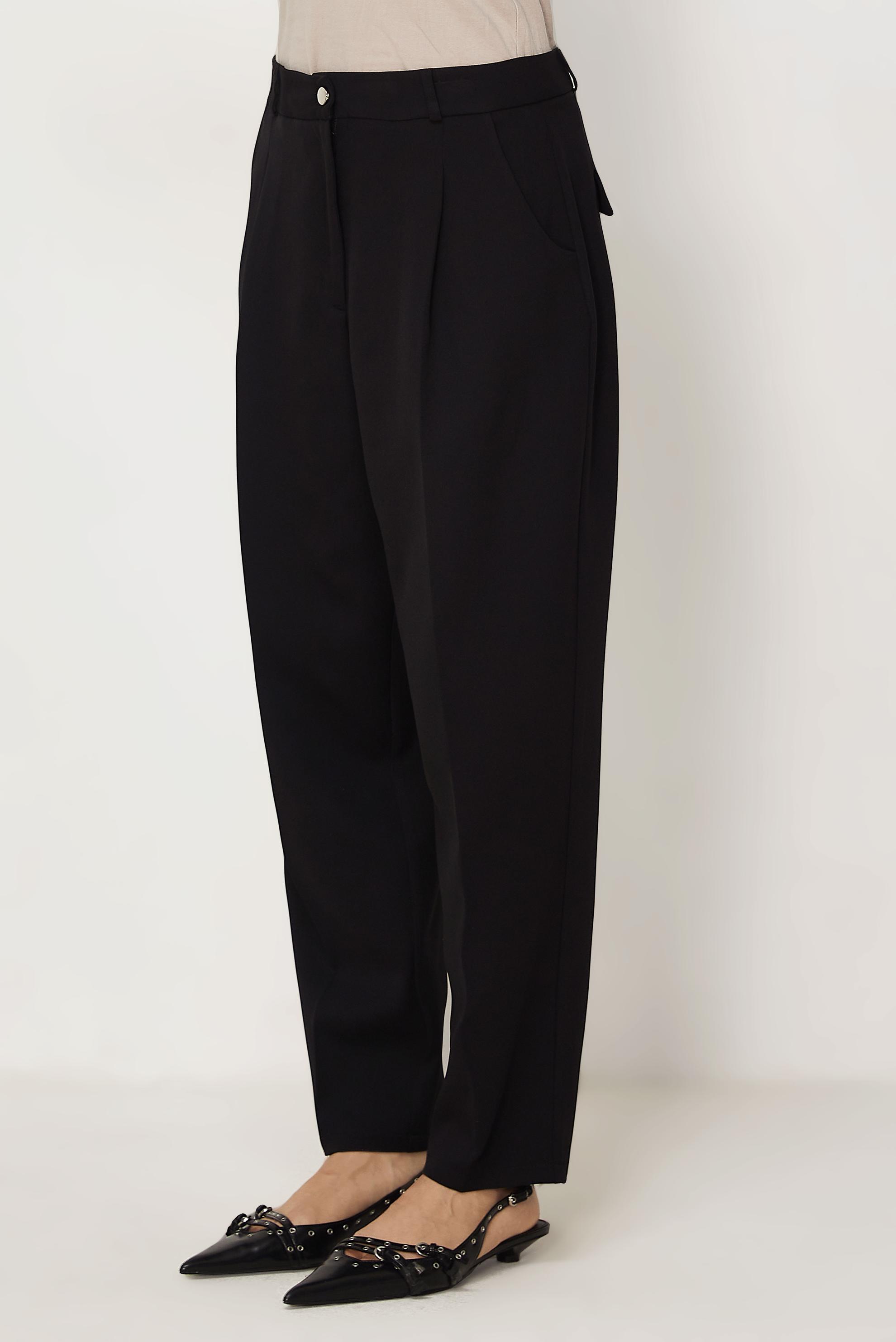 Tesettür giyim SİYAH HAVUÇ PANTOLON 70895