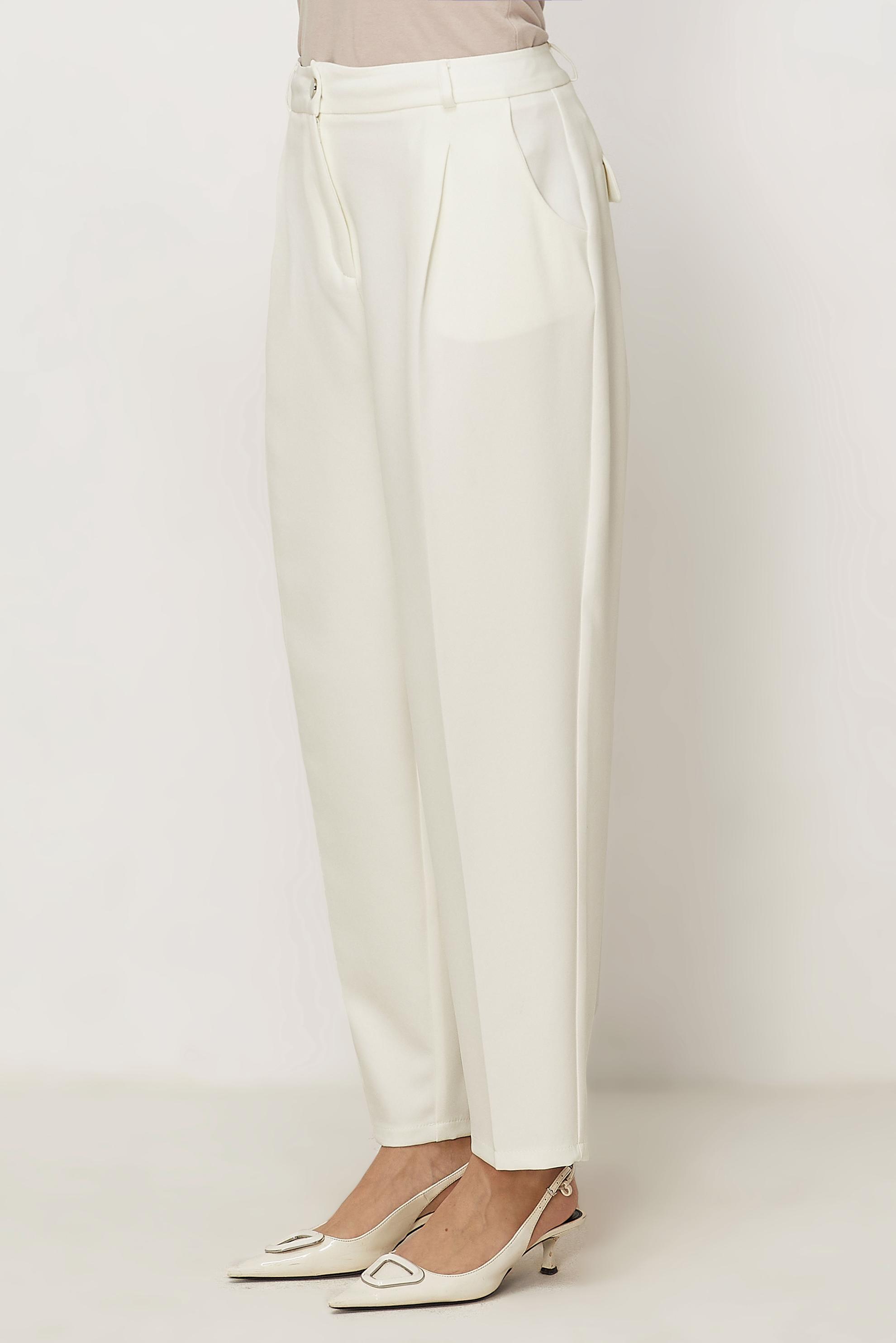 Hijab-Kleidung WEISS KAROTTENHOSE 70895