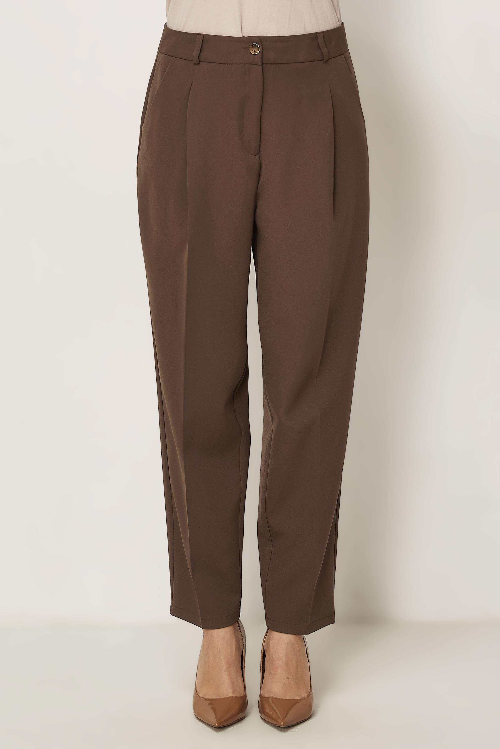 Tesettür giyim VİZON HAVUÇ PANTOLON 70895