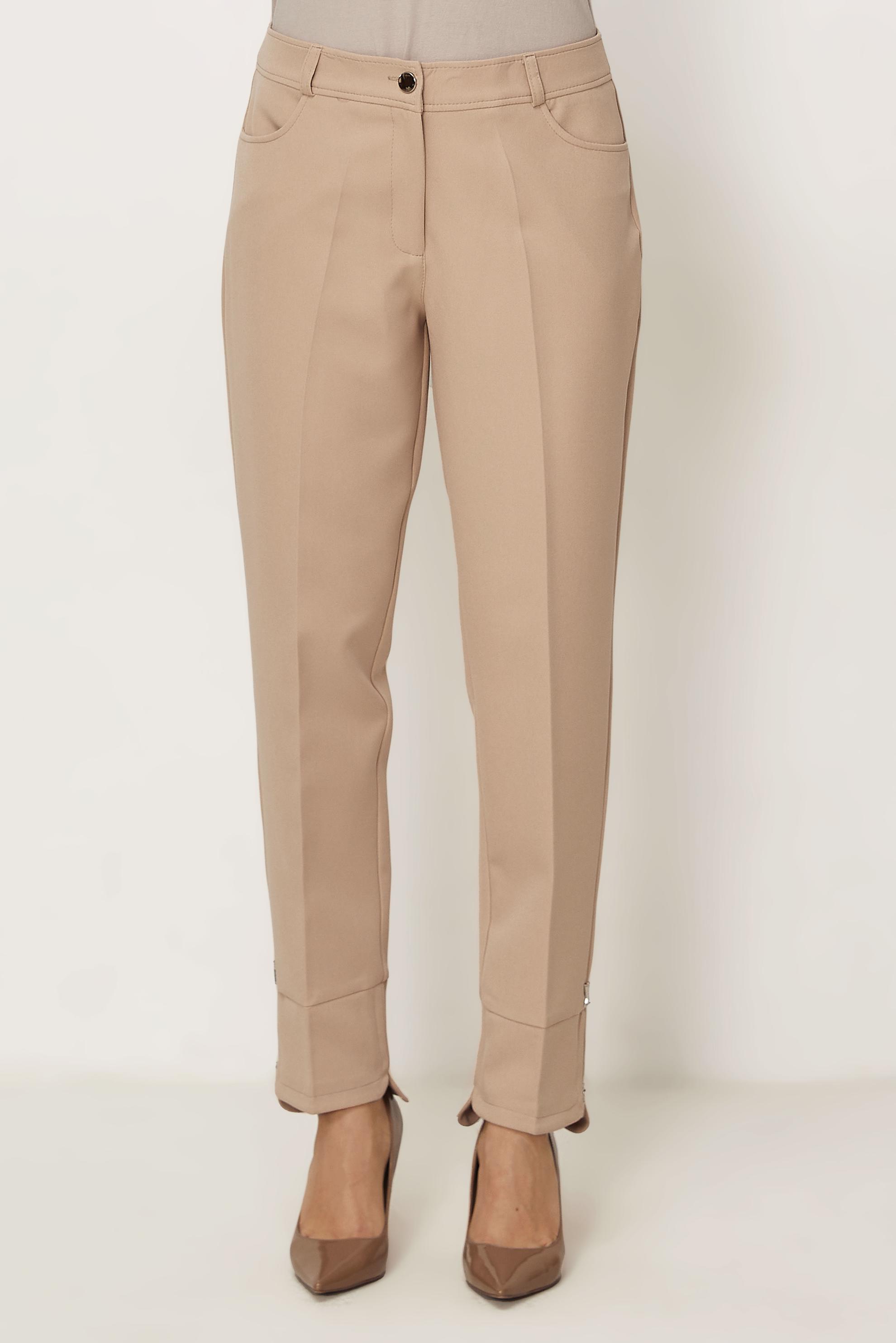 Hijab-Kleidung BEIGE HOSE MIT REIßVERSCHLUSS 70939