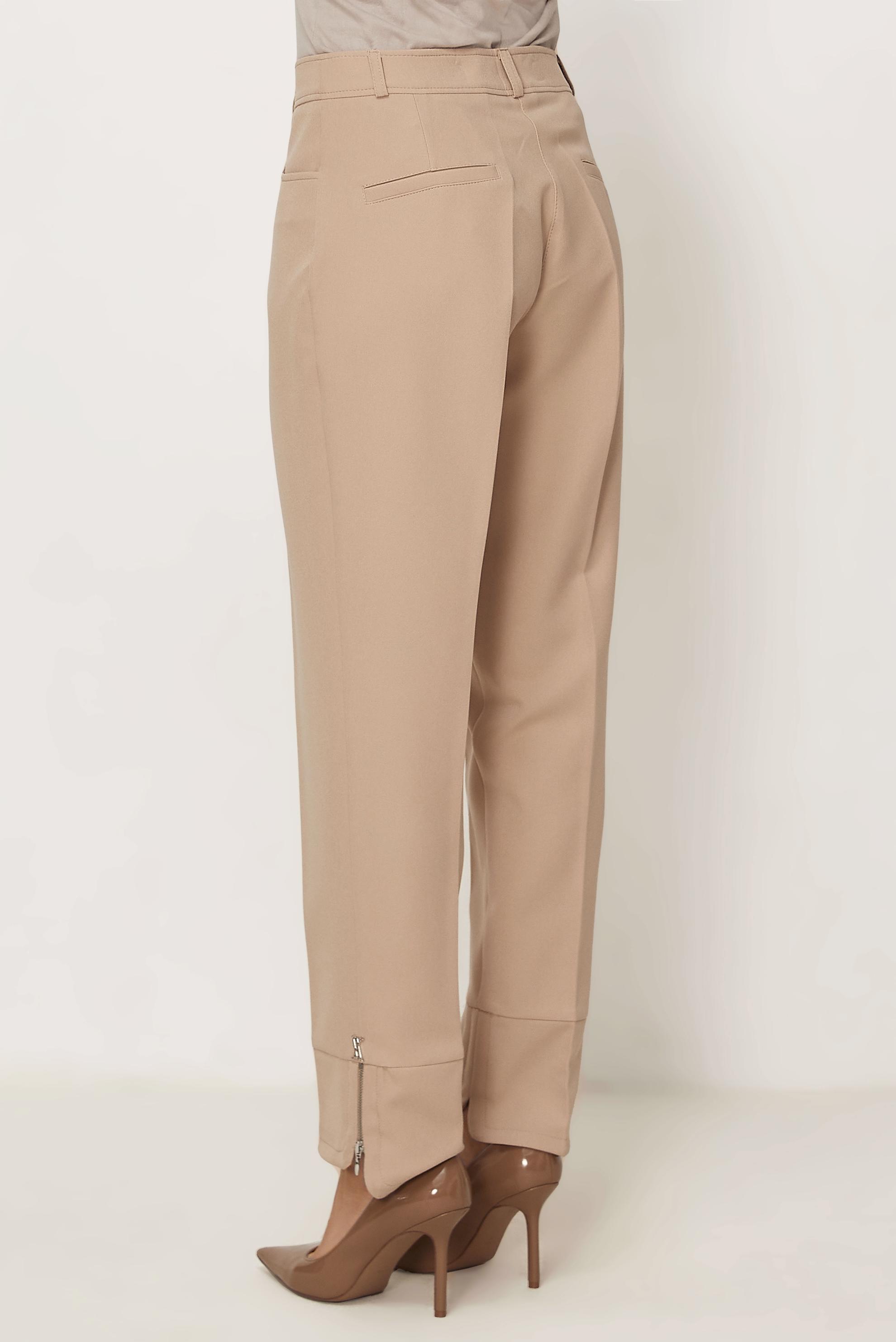 Hijab-Kleidung BEIGE HOSE MIT REIßVERSCHLUSS 70939