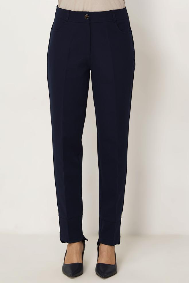 Tesettür giyim  FERMUAR DETAYLI PANTOLON 70939 - ALVİNA