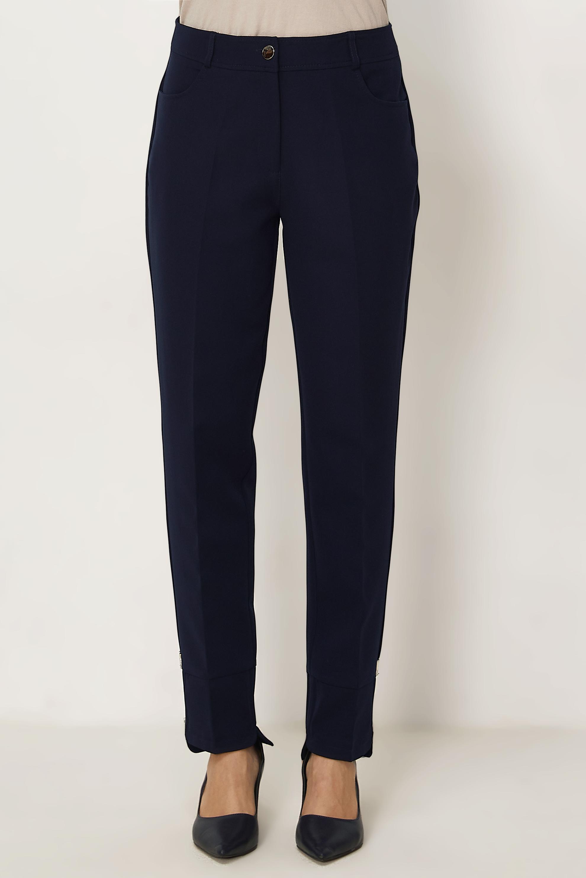 Tesettür giyim LACİVERT FERMUAR DETAYLI PANTOLON 70939