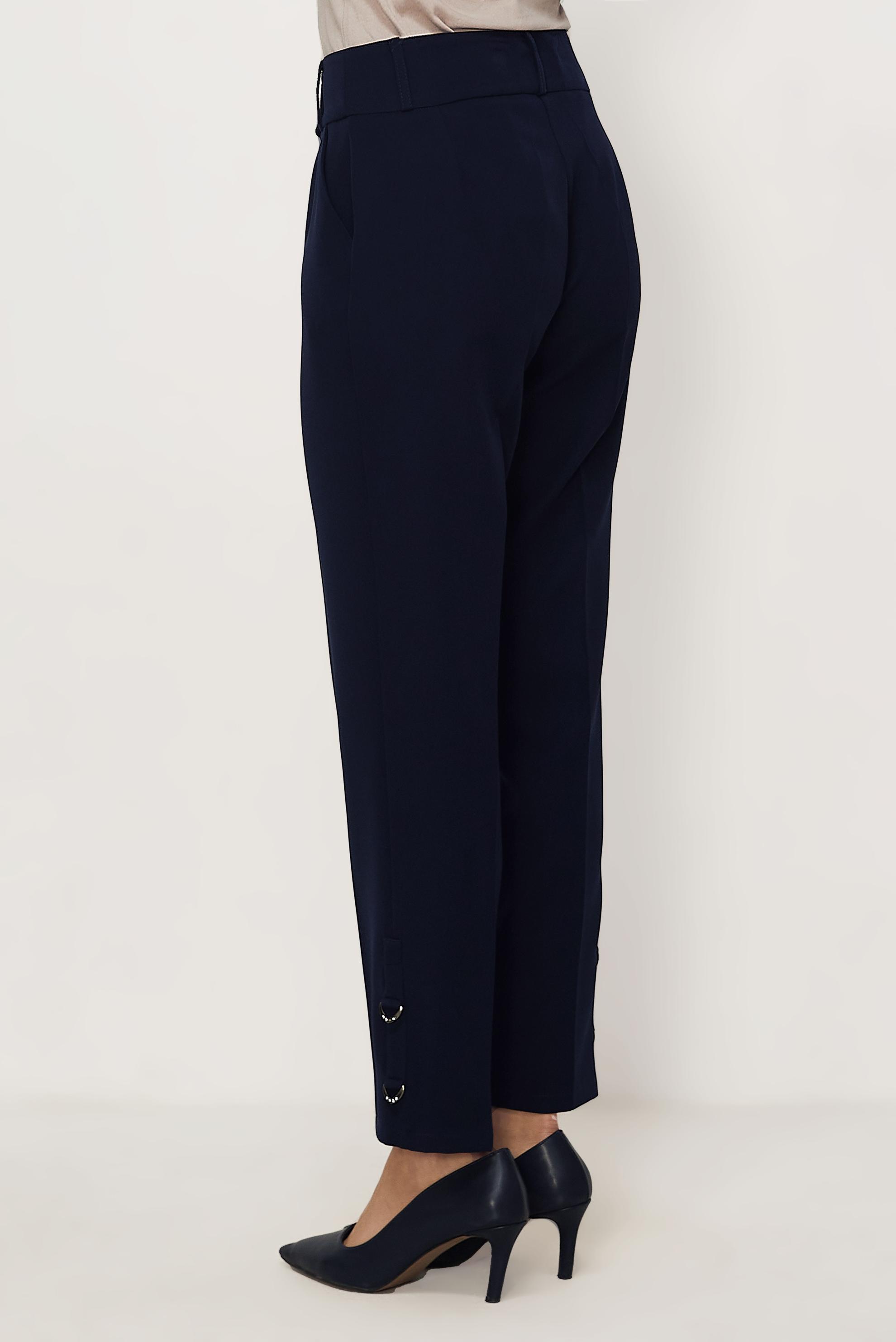 Hijab clothing NAVY BLUE STRAIGHT CUT PANTS 70942