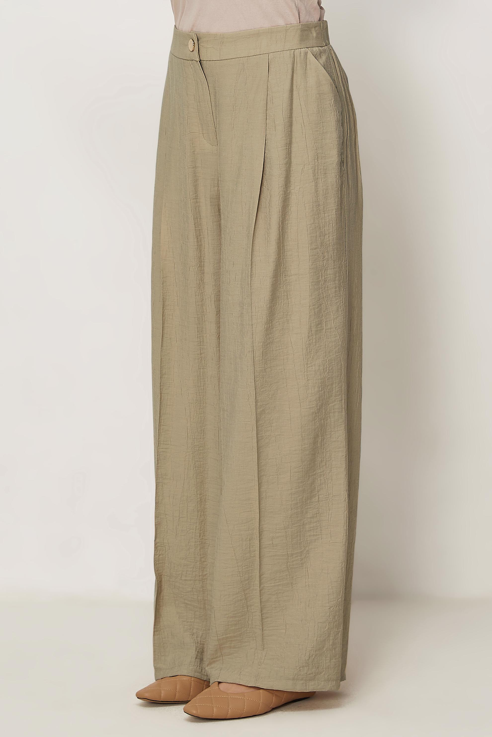 Hijab-Kleidung BEIGE HOSE MIT WEITEM BEIN 70961