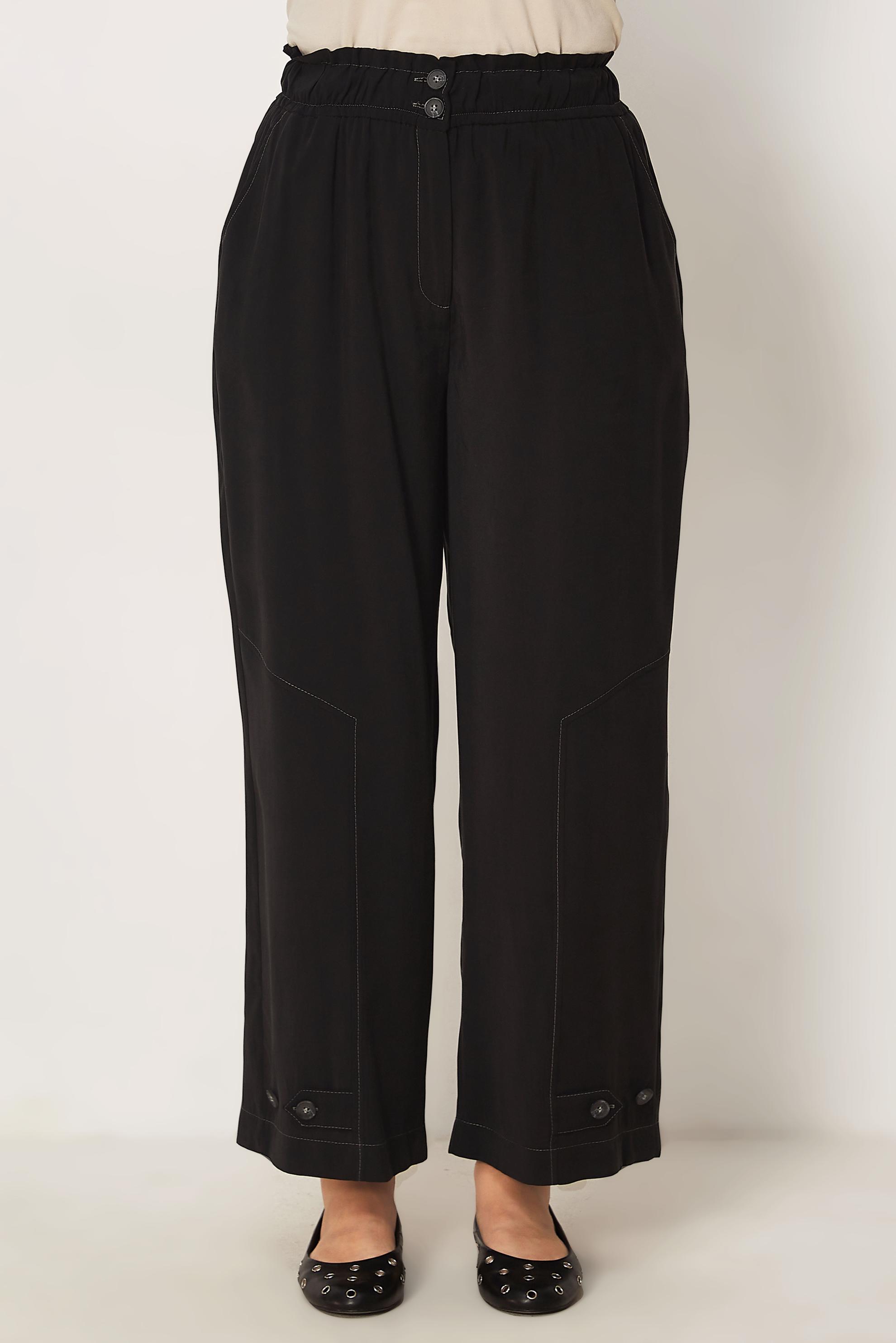 Tesettür giyim SİYAH 70962 RD155 PANTOLON 38-46 TEK 40