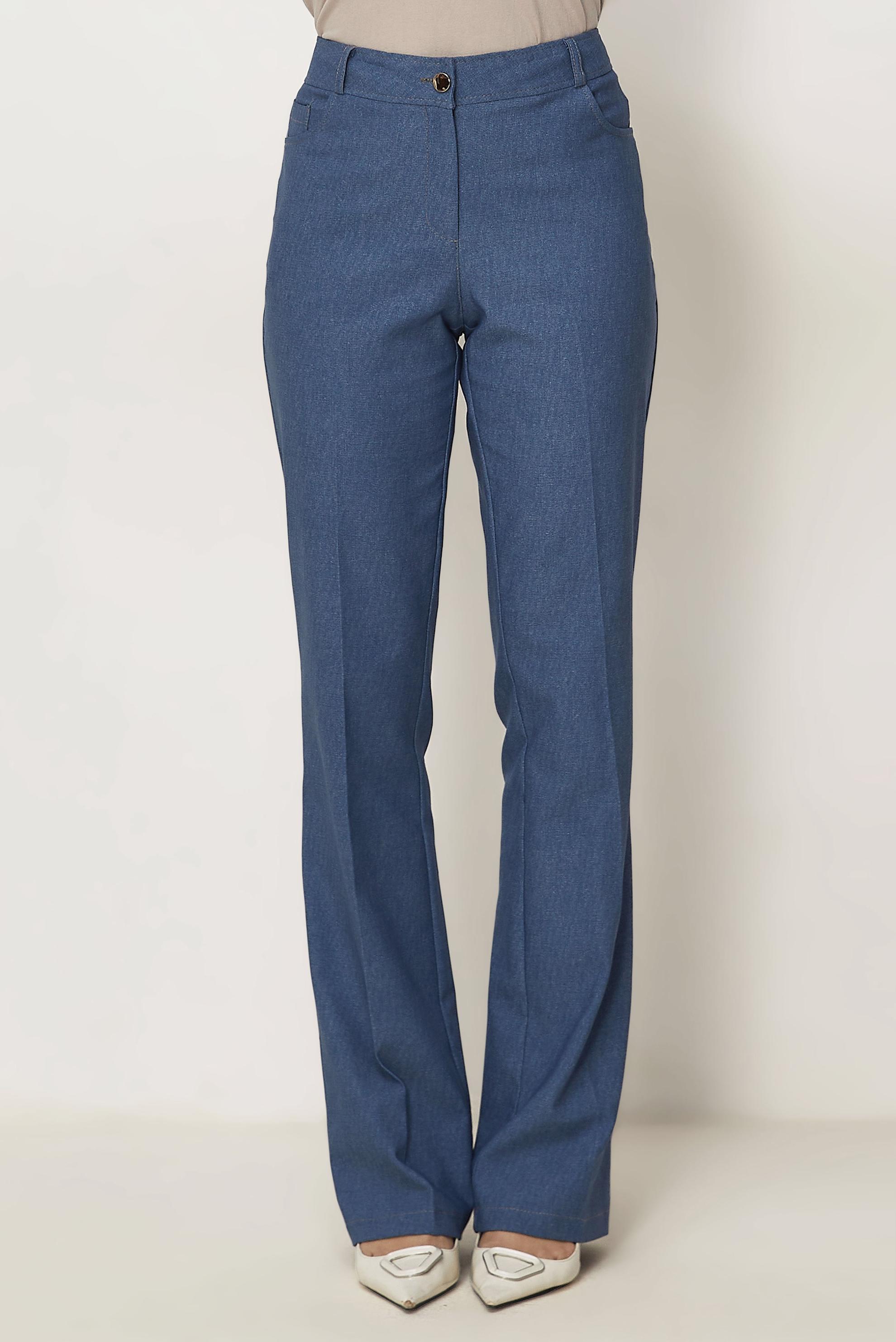 Hijab-Kleidung BLAU HOSE IM DENIM-LOOK 70963