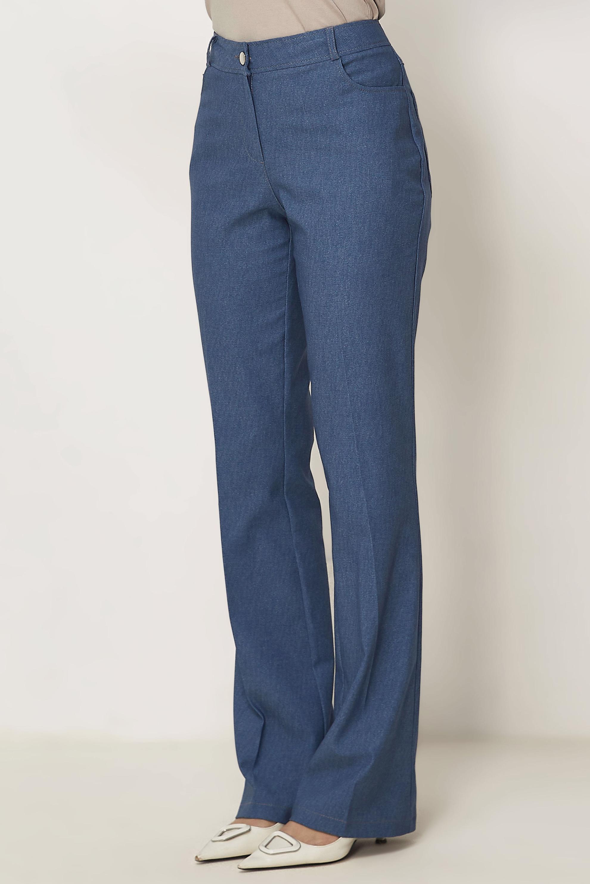 Hijab-Kleidung BLAU HOSE IM DENIM-LOOK 70963