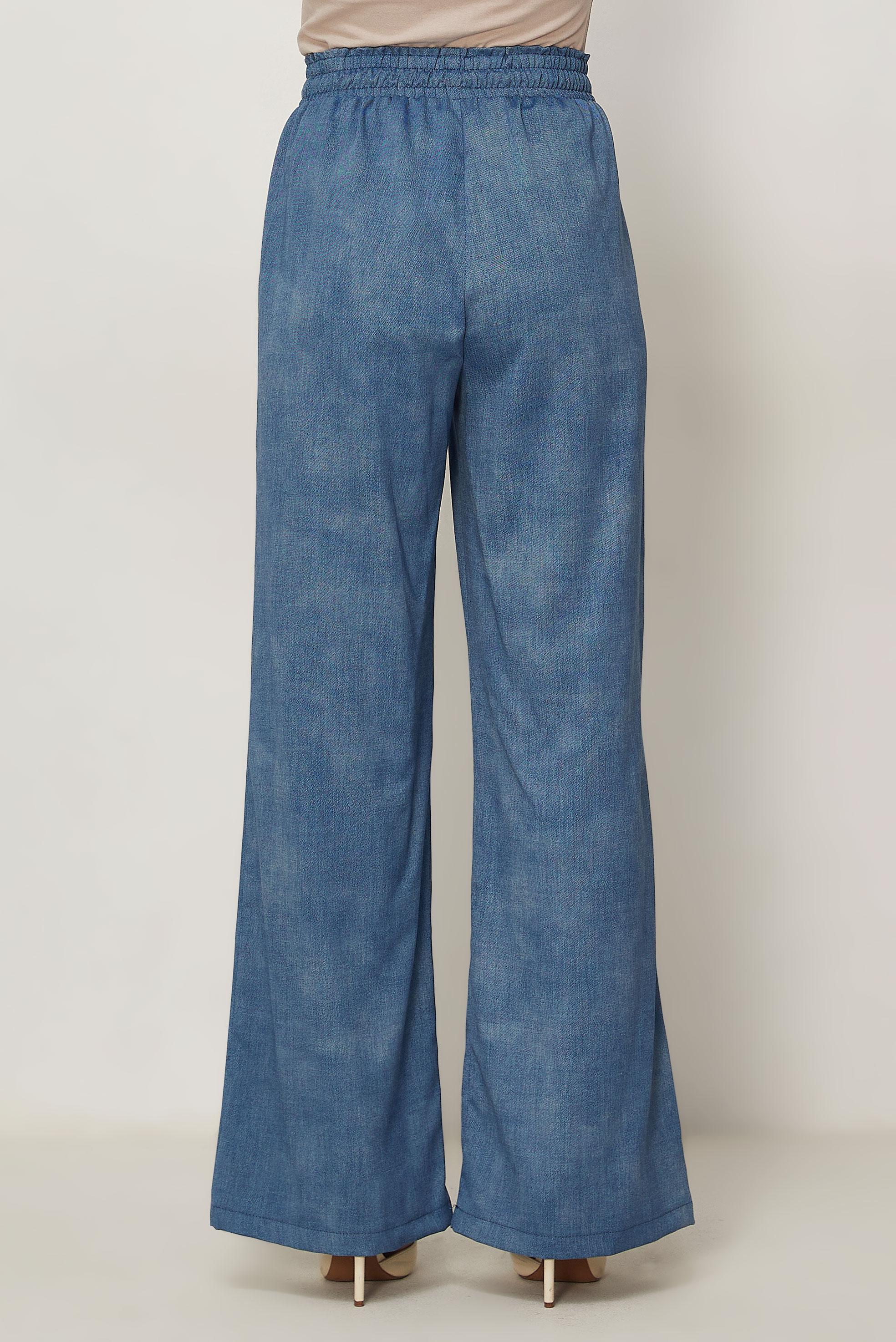 Hijab-Kleidung BLAU HOSE IM DENIM-LOOK 70966