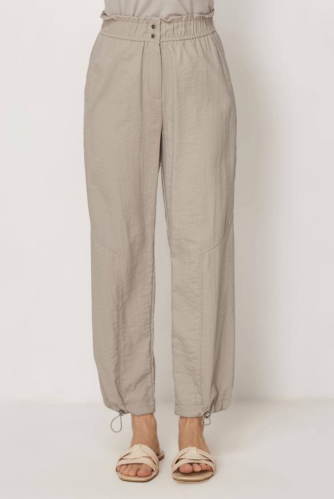 Tesettür giyim  PARAŞÜT KUMAŞ PANTOLON 70971 - ALVİNA