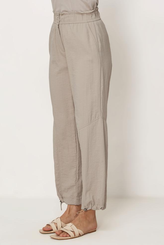 Hijab-Kleidung BEIGE FALLSCHIRMHOSE 70971 - ALVİNA