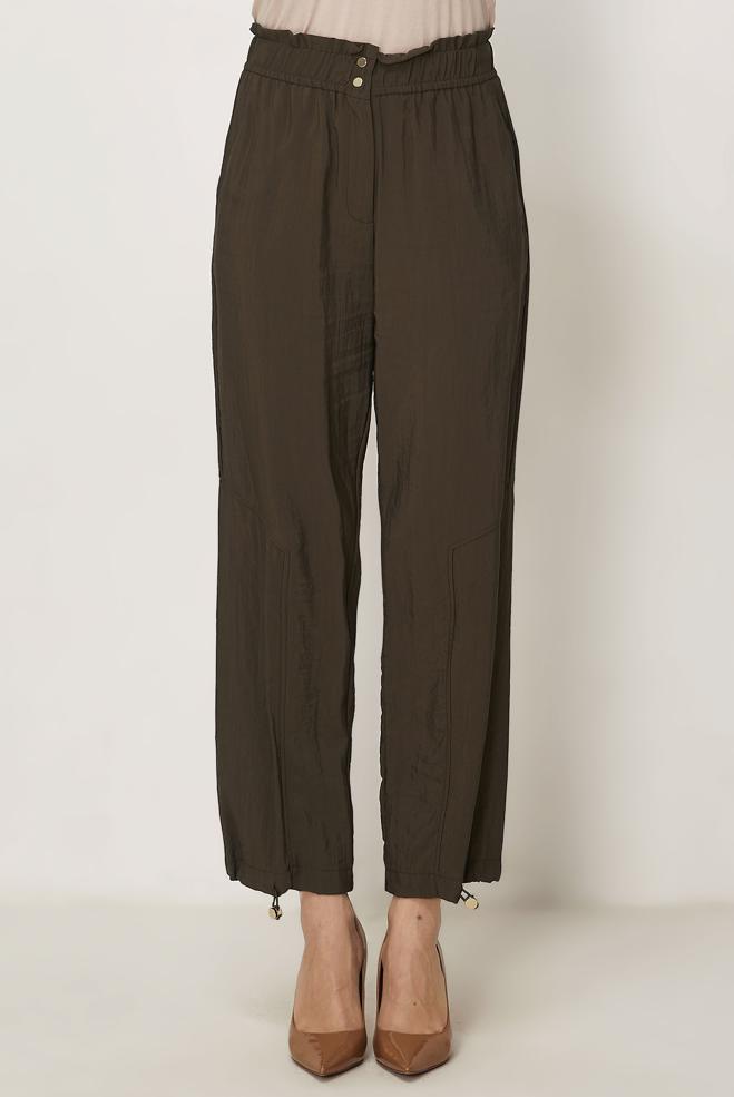 Tesettür giyim  PARAŞÜT KUMAŞ PANTOLON 70971 - ALVİNA