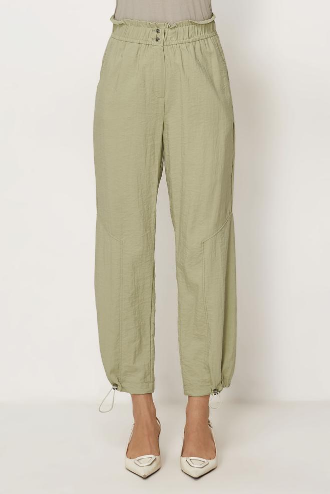 Tesettür giyim  PARAŞÜT KUMAŞ PANTOLON 70971 - ALVİNA