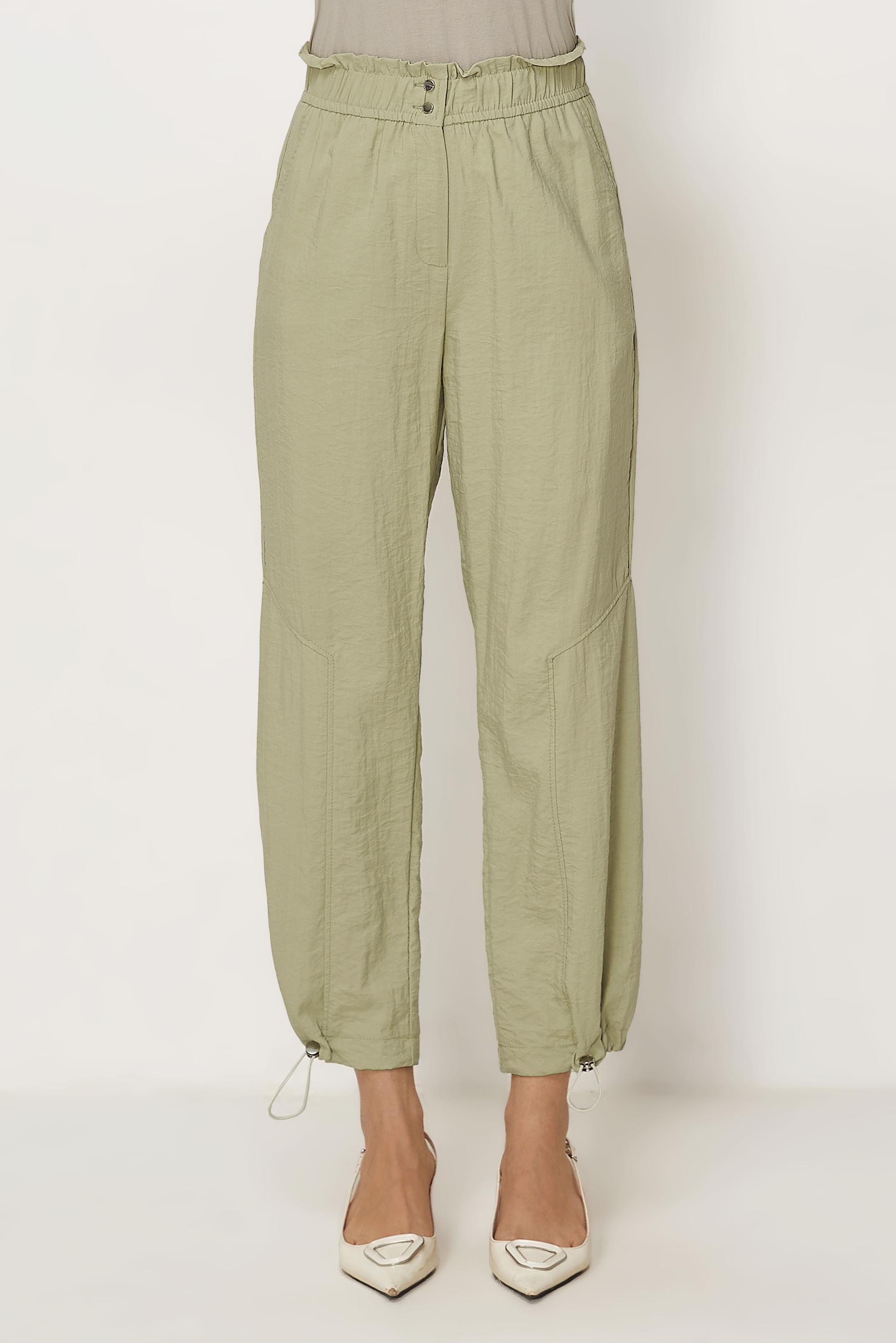 Tesettür giyim KUM PARAŞÜT KUMAŞ PANTOLON 70971