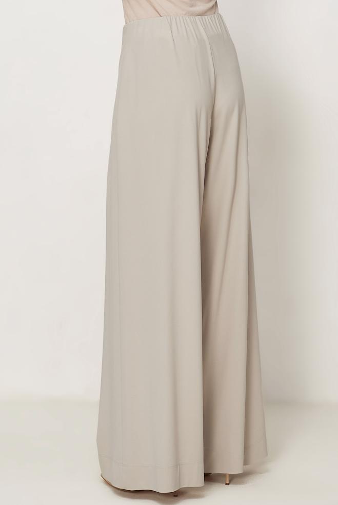 Hijab-Kleidung BEIGE BUNDFALTENHOSE 70972 - ALVİNA