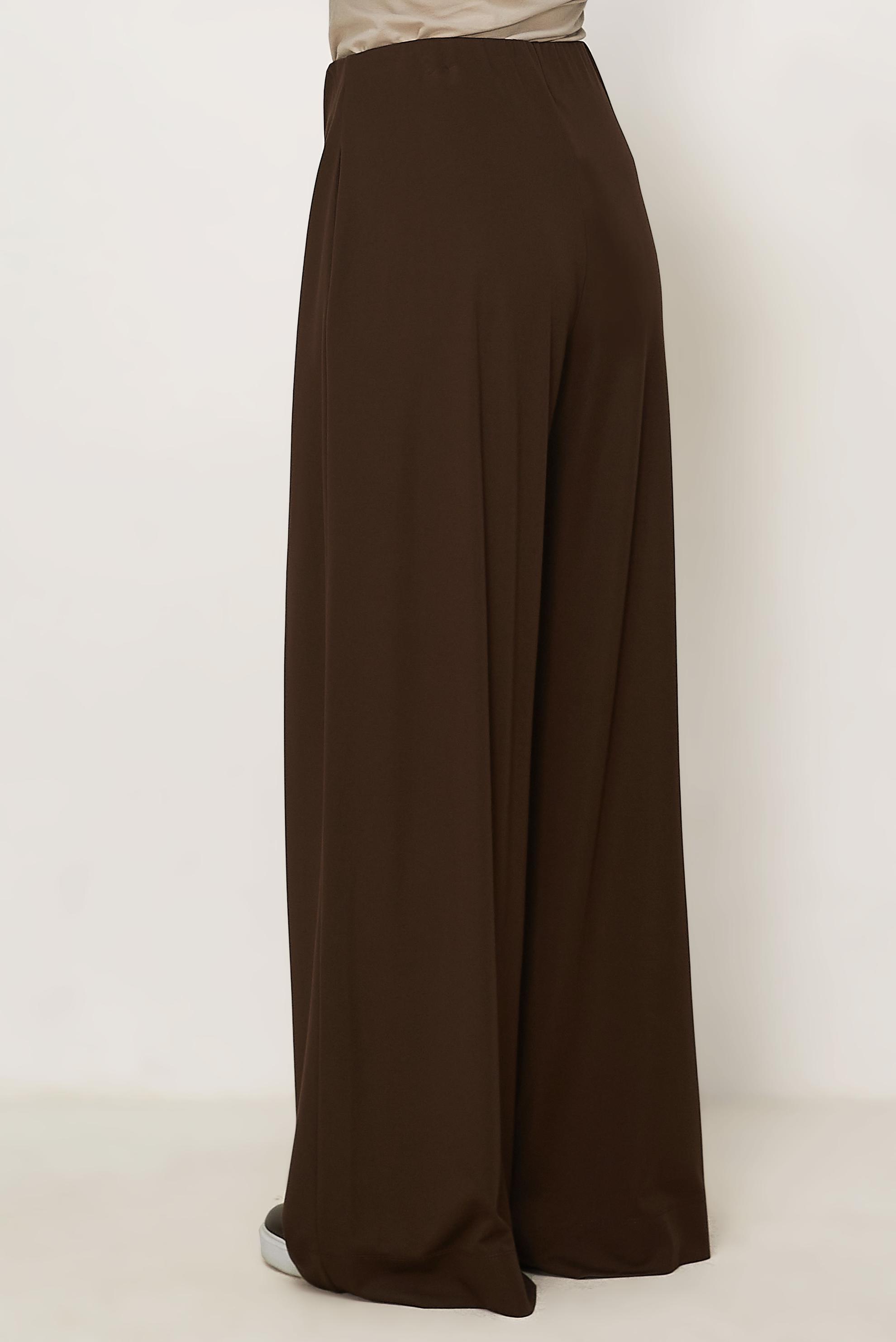 Hijab clothing BROWN PLEATED PANTS 70972
