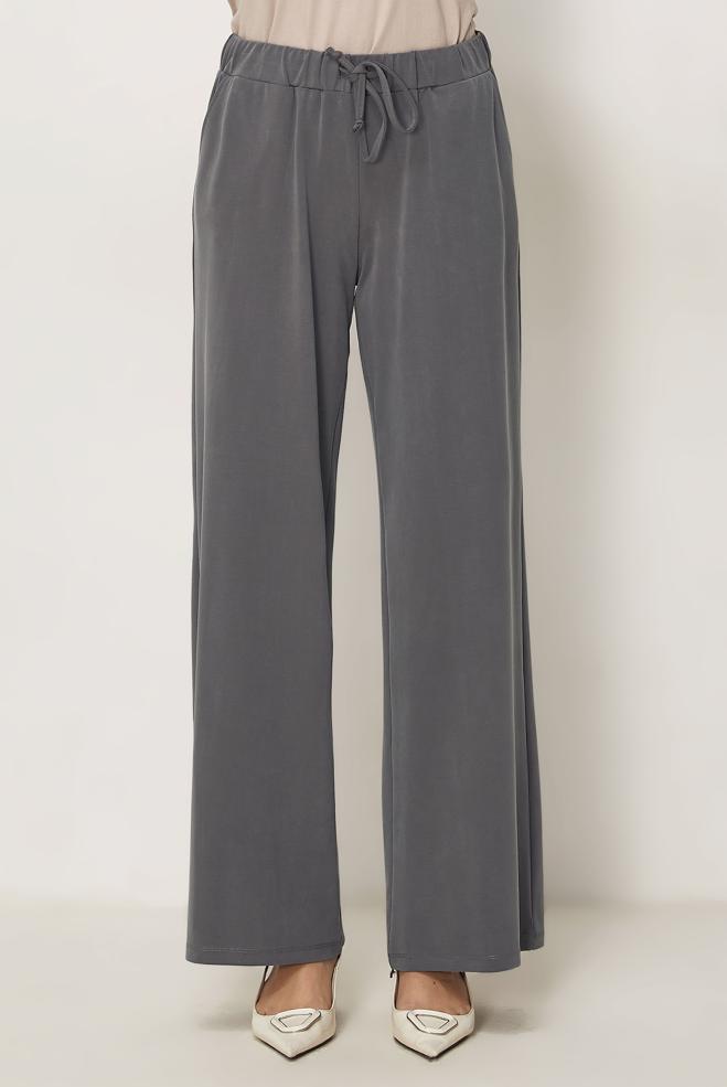 Tesettür giyim  MODAL GENİŞ PAÇA PANTOLON 70973 - ALVİNA