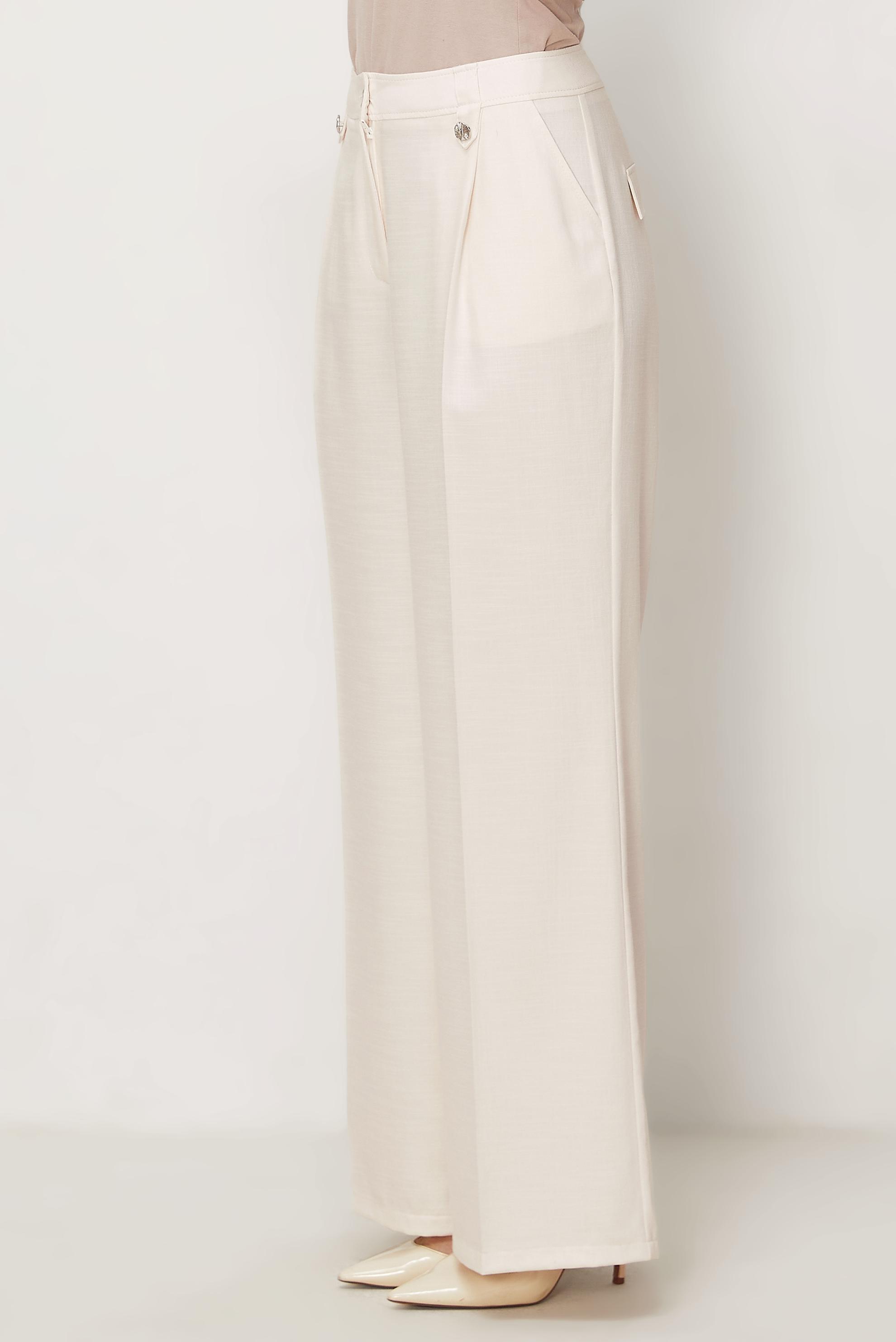 Hijab-Kleidung WEISS HOSE MIT WEITEM BEIN 70974