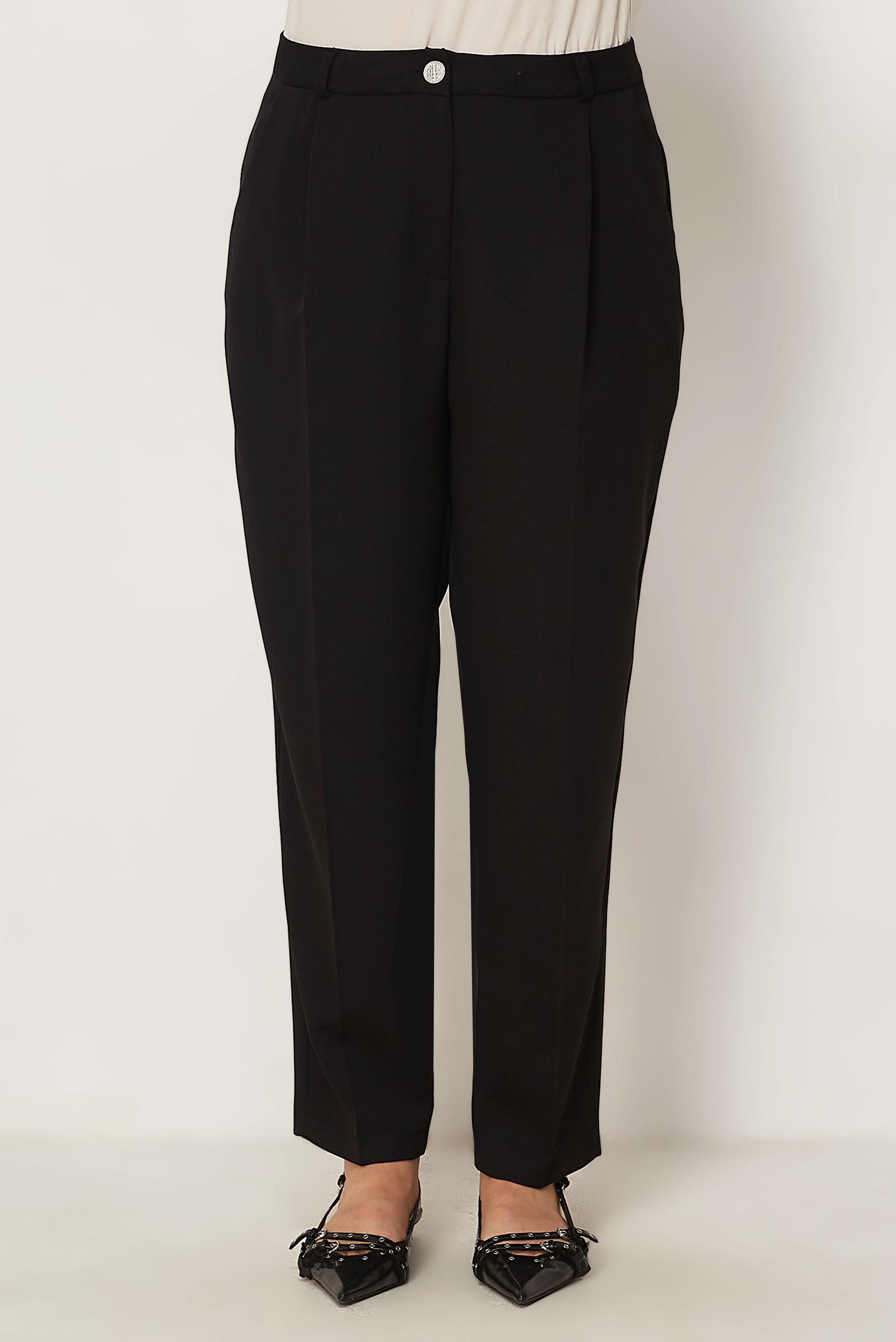 Hijab-Kleidung SCHWARZ KAROTTENHOSE 70975
