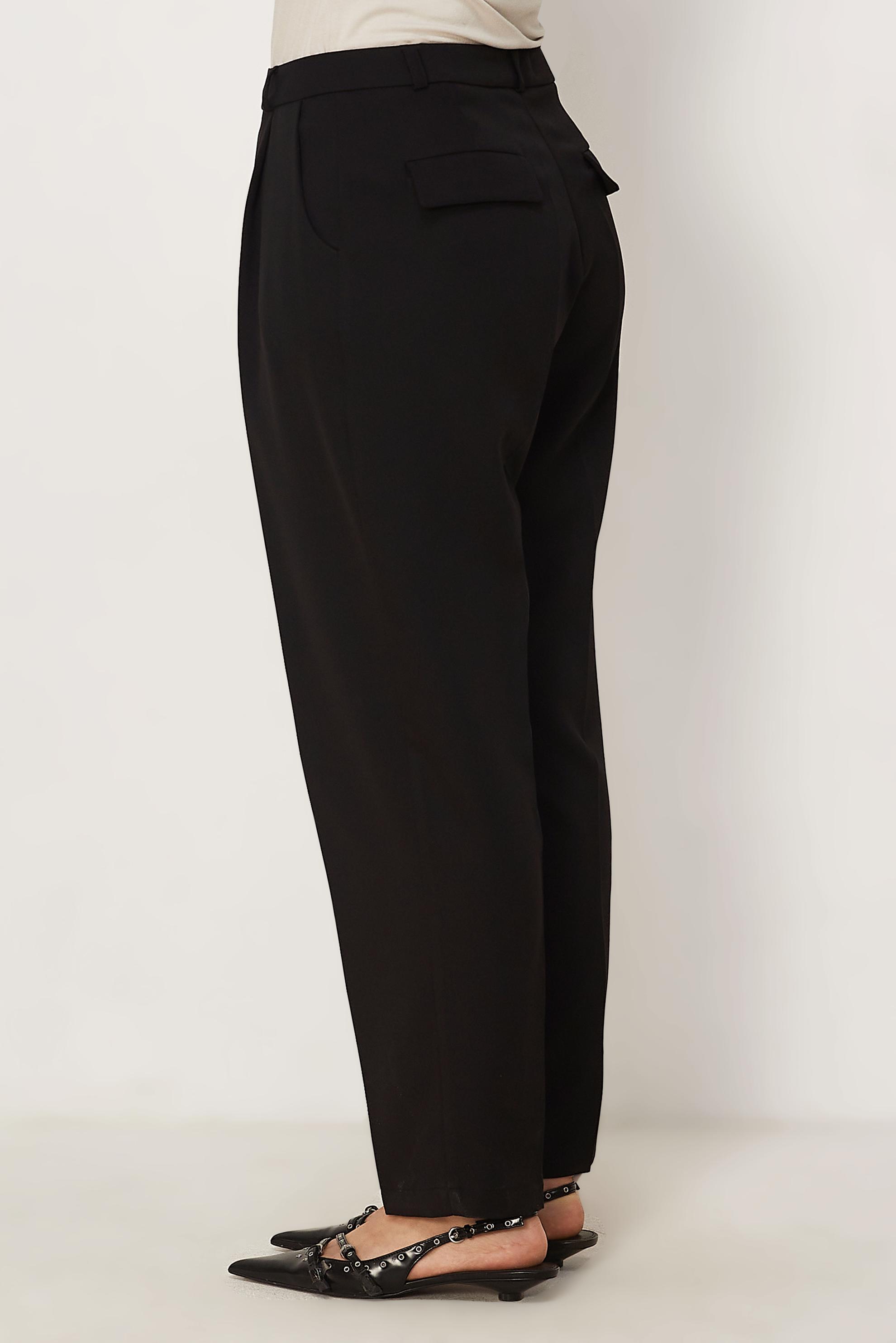 Hijab-Kleidung SCHWARZ KAROTTENHOSE 70975