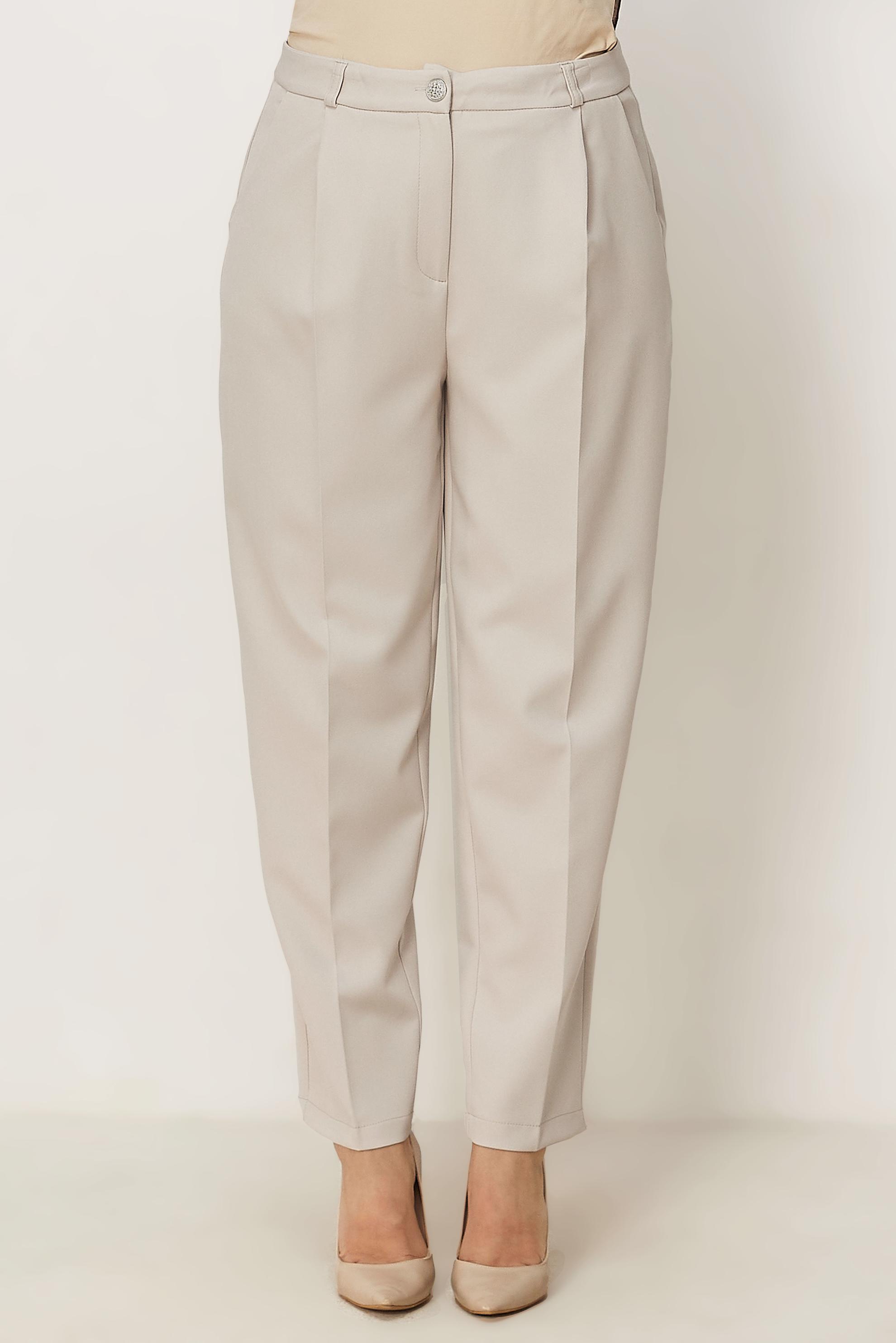 Hijab-Kleidung BEIGE KAROTTENHOSE 70975