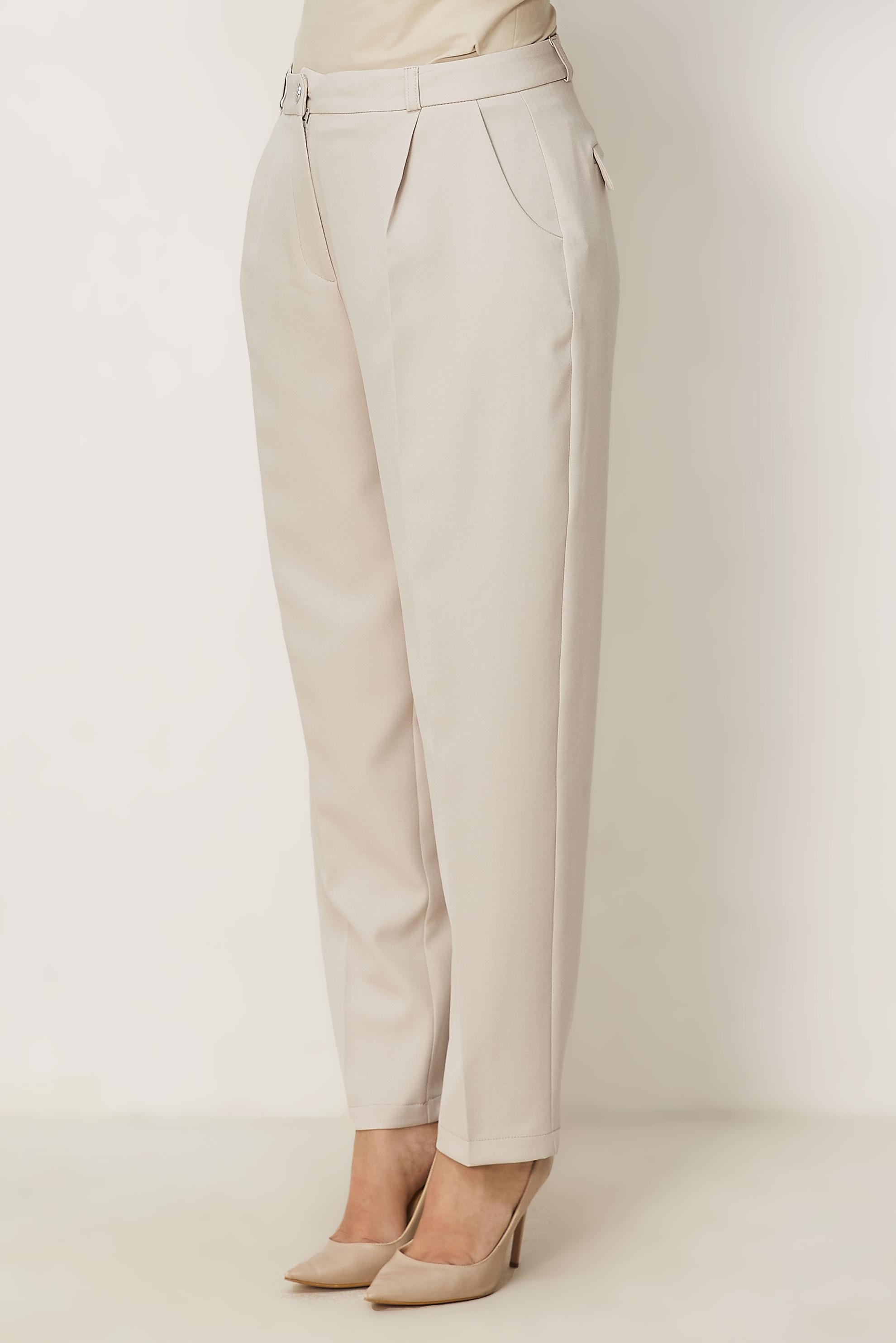 Hijab-Kleidung BEIGE KAROTTENHOSE 70975