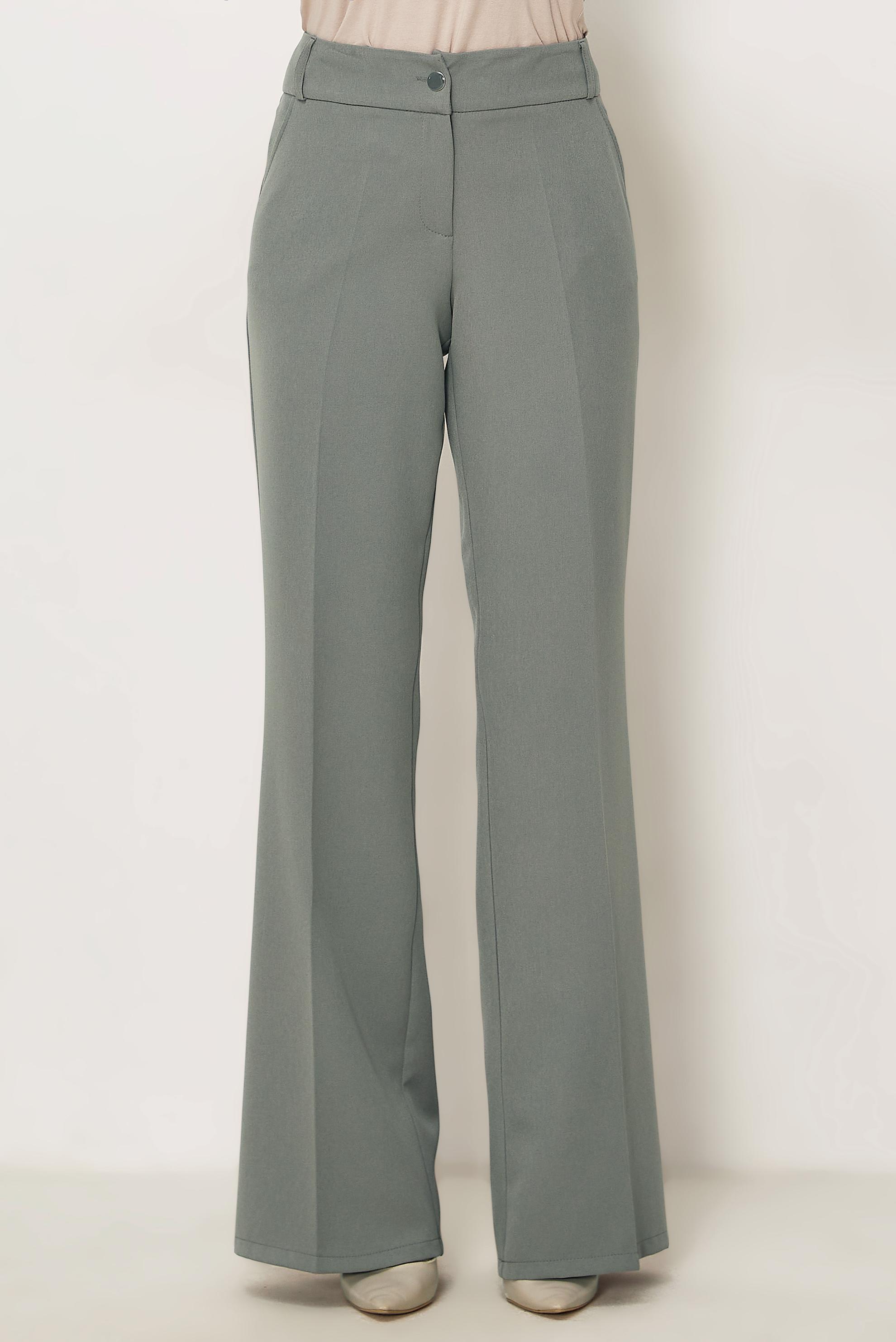 Hijab-Kleidung GRAU SCHLAGHOSE 70976