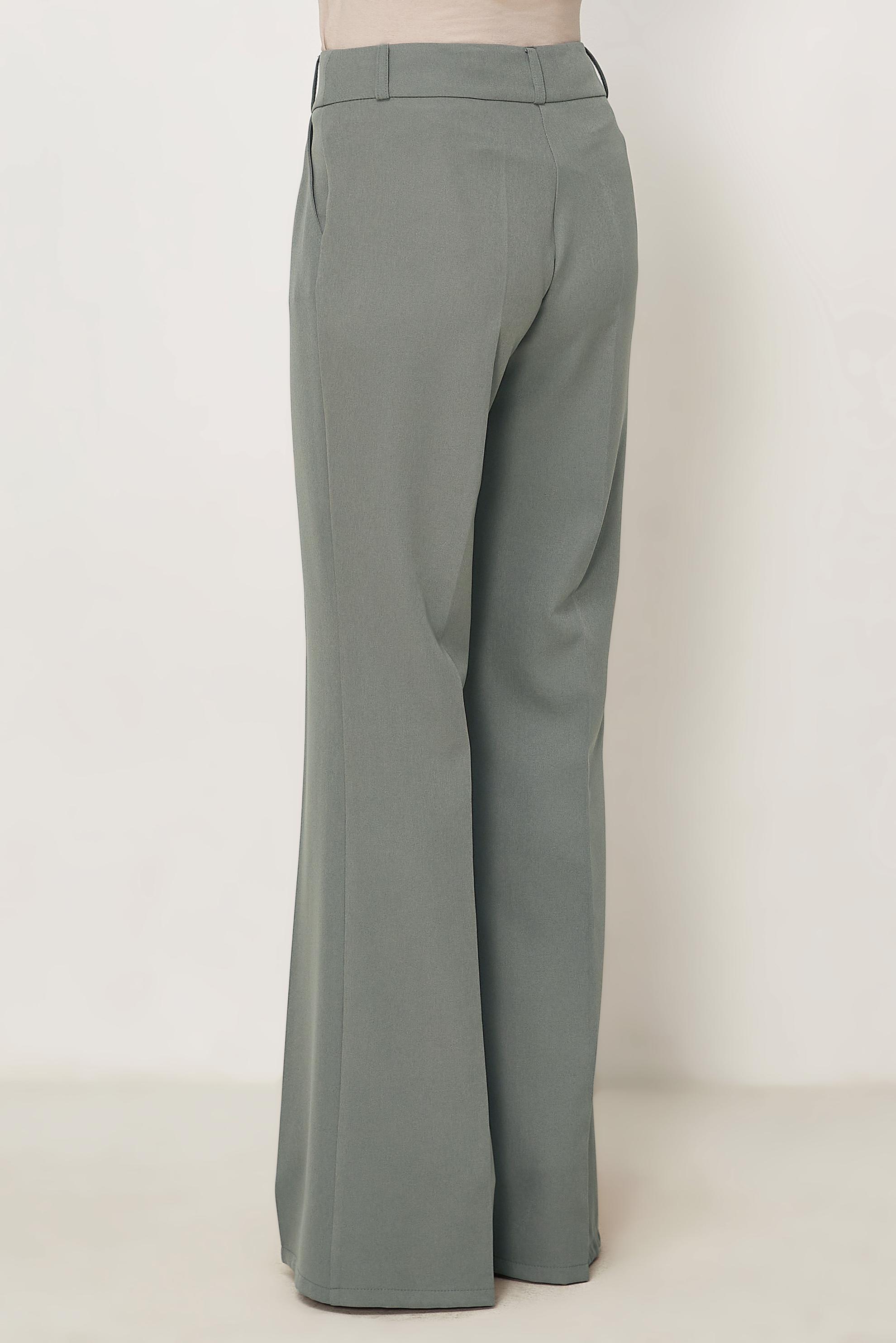 Hijab-Kleidung GRAU SCHLAGHOSE 70976