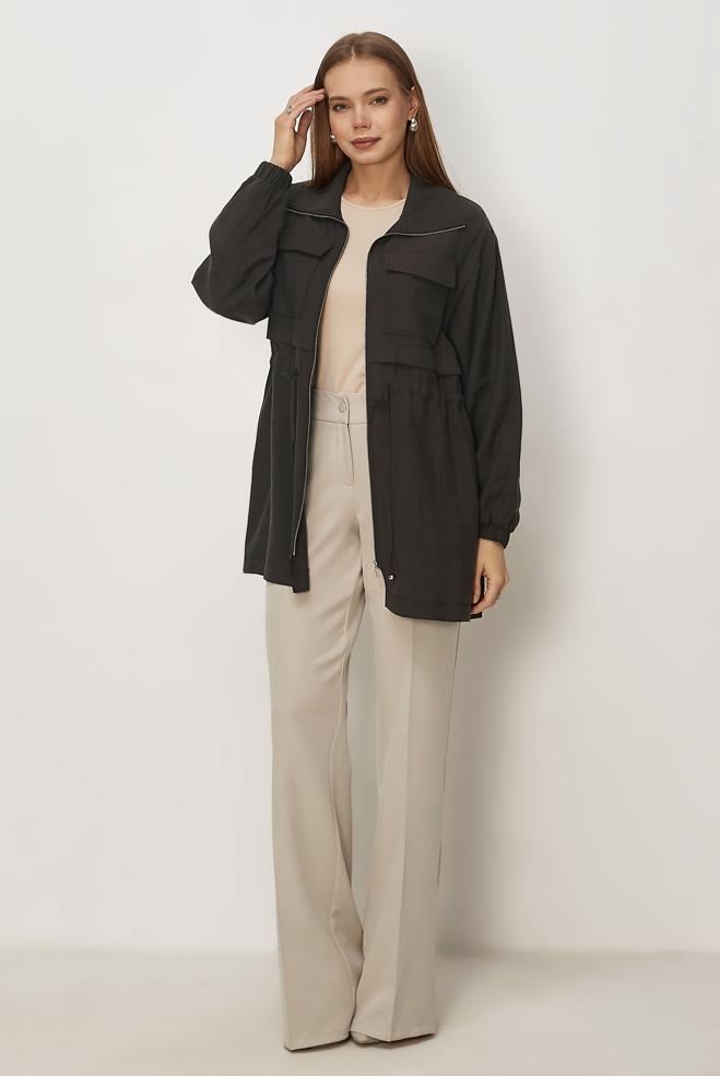 Hijab-Kleidung BEIGE SCHLAGHOSE 70976 - ALVİNA