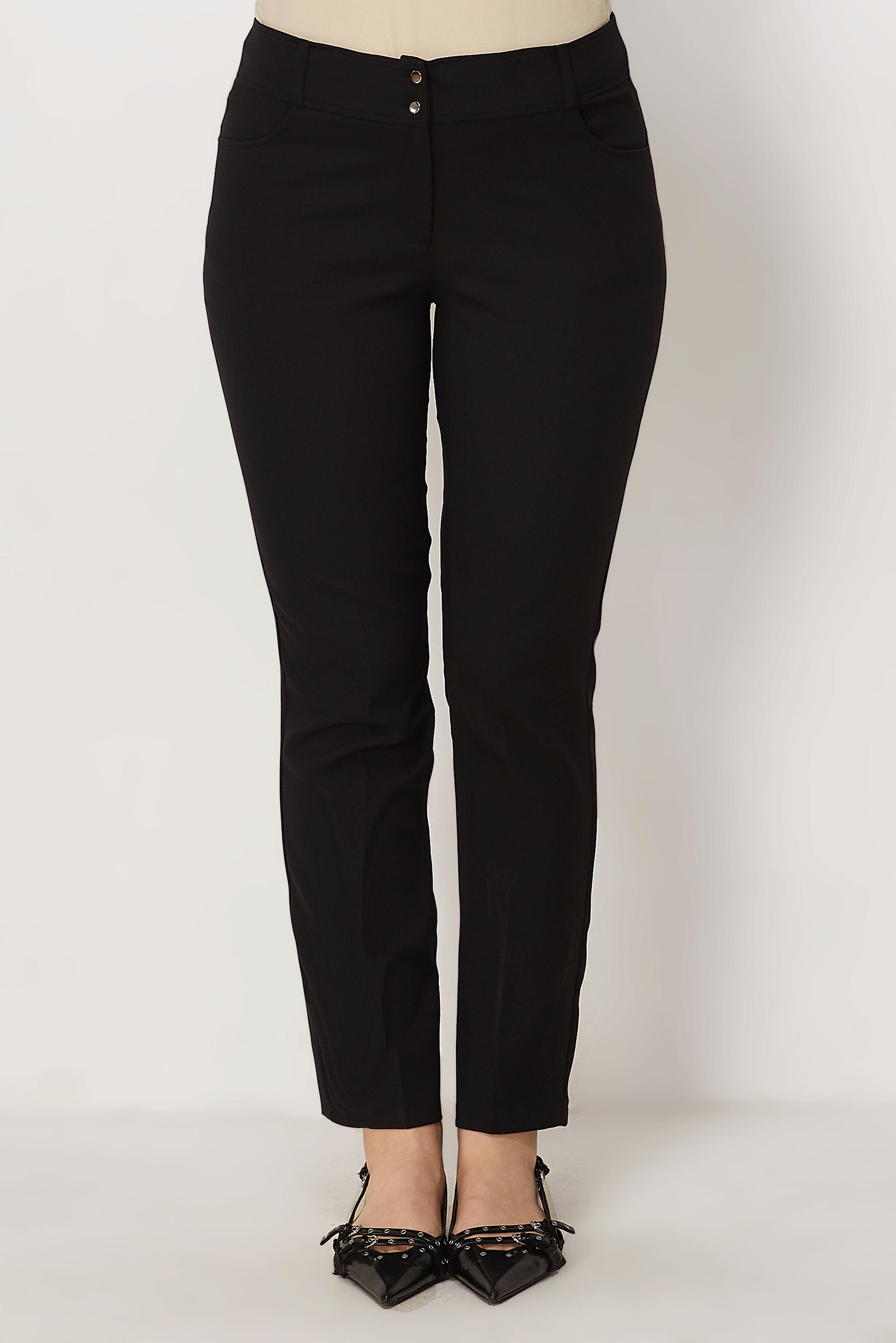 Tesettür giyim SİYAH DÜZ KESİM PANTOLON 70979