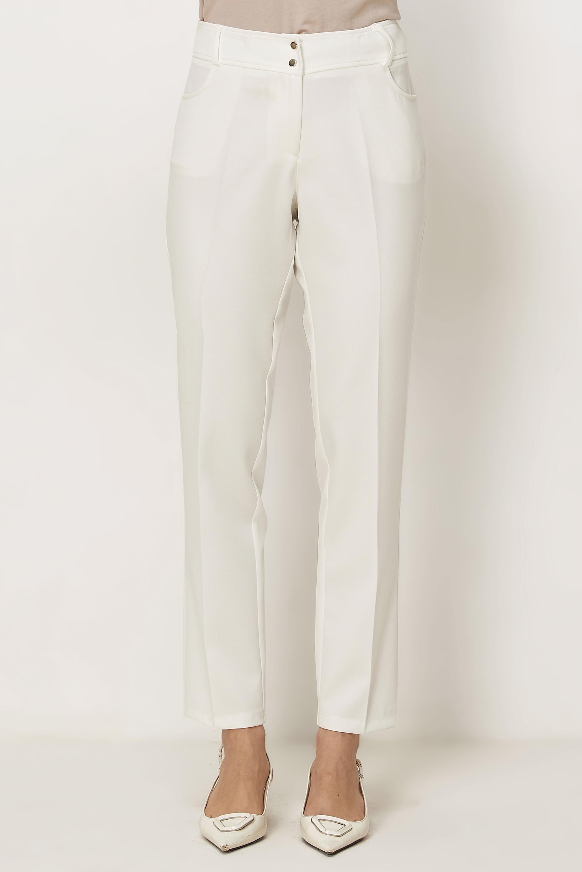 Hijab clothing WHITE STRAIGHT CUT PANTS 70979