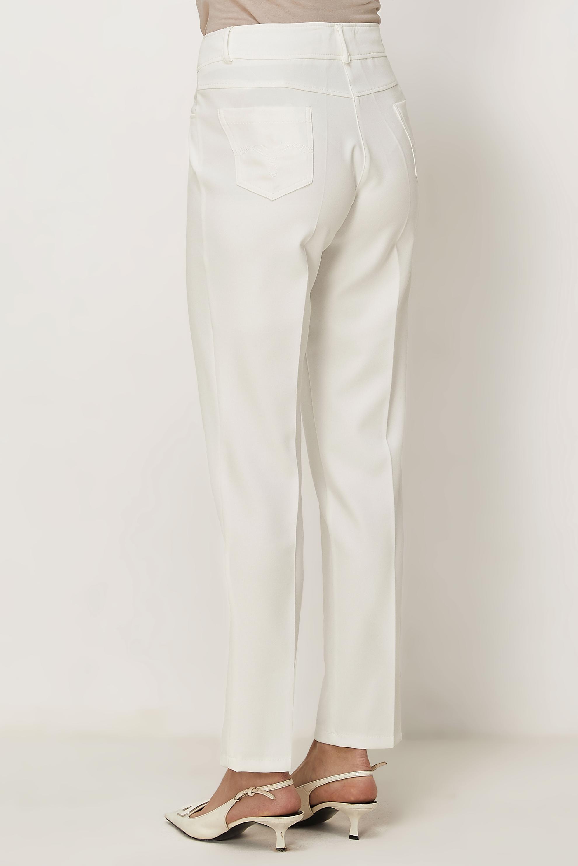 Hijab clothing WHITE STRAIGHT CUT PANTS 70979