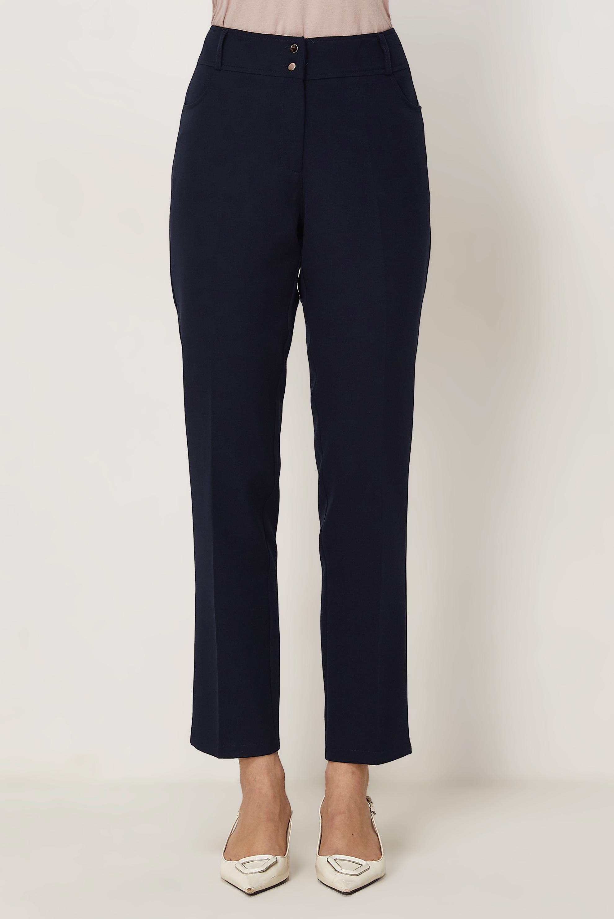 Hijab clothing NAVY BLUE STRAIGHT CUT PANTS 70979
