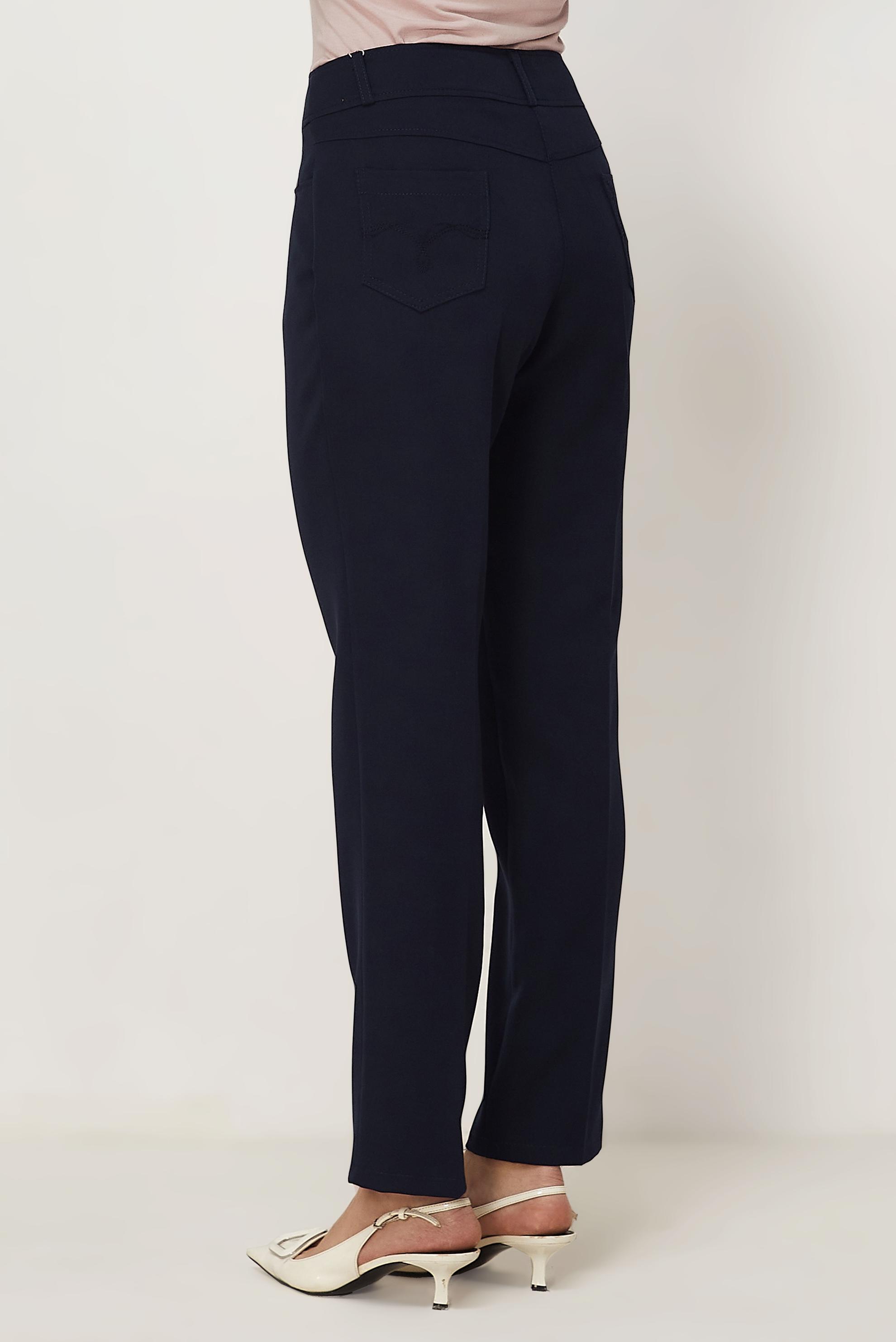 Hijab clothing NAVY BLUE STRAIGHT CUT PANTS 70979