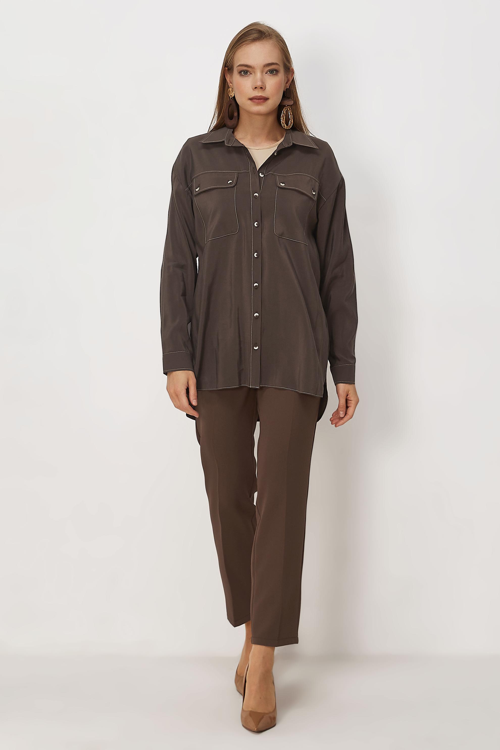 Hijab clothing MINK STRAIGHT CUT PANTS 70979