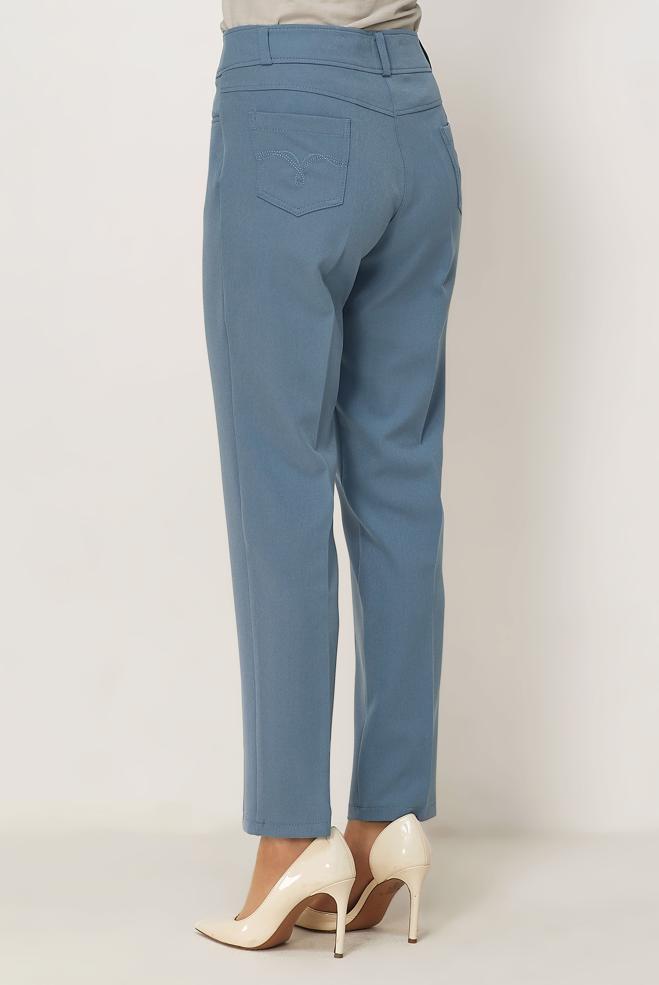 Hijab clothing BLUE STRAIGHT CUT PANTS 70979 - ALVİNA