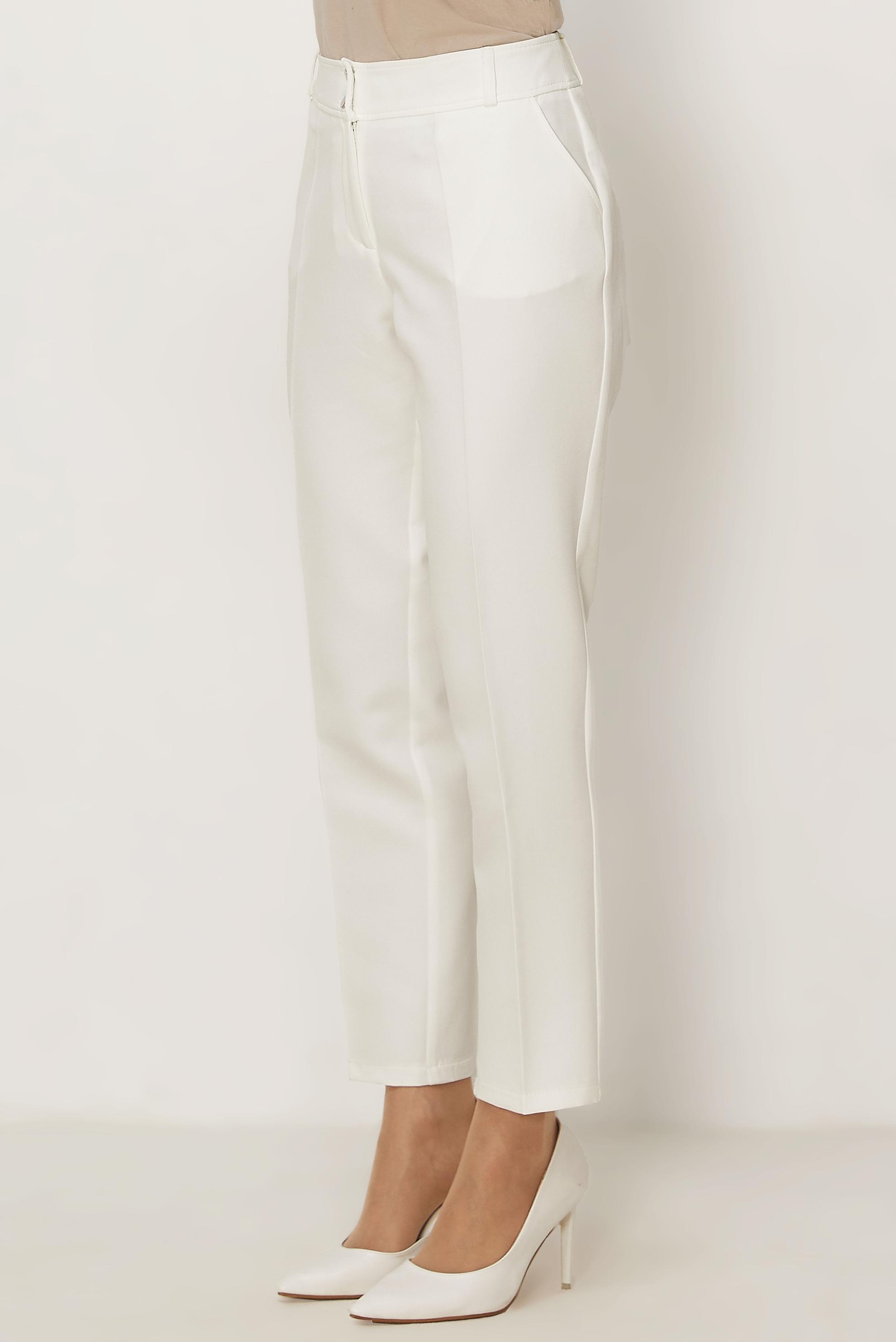 Hijab clothing WHITE STRAIGHT CUT PANTS 70980