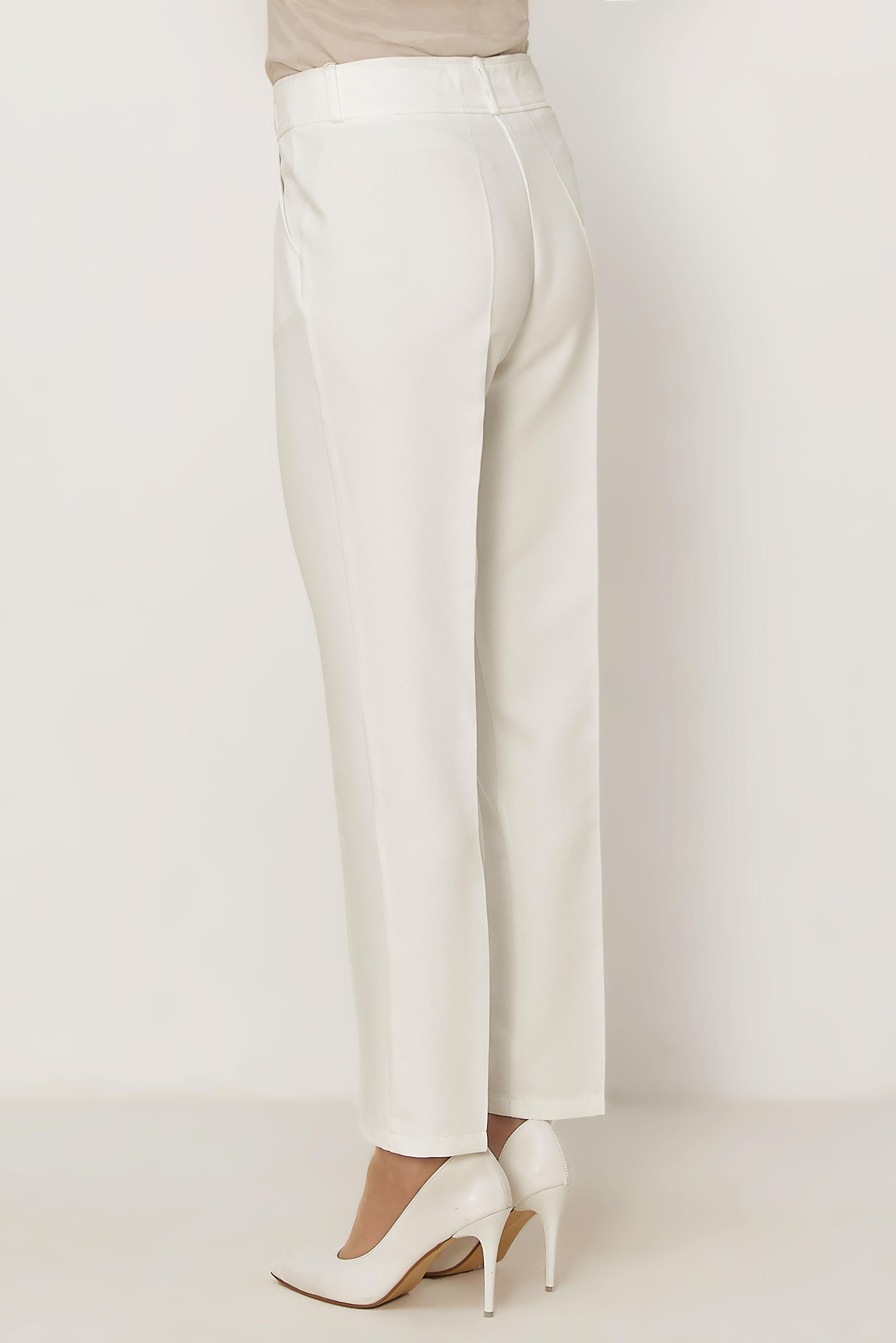Hijab clothing WHITE STRAIGHT CUT PANTS 70980