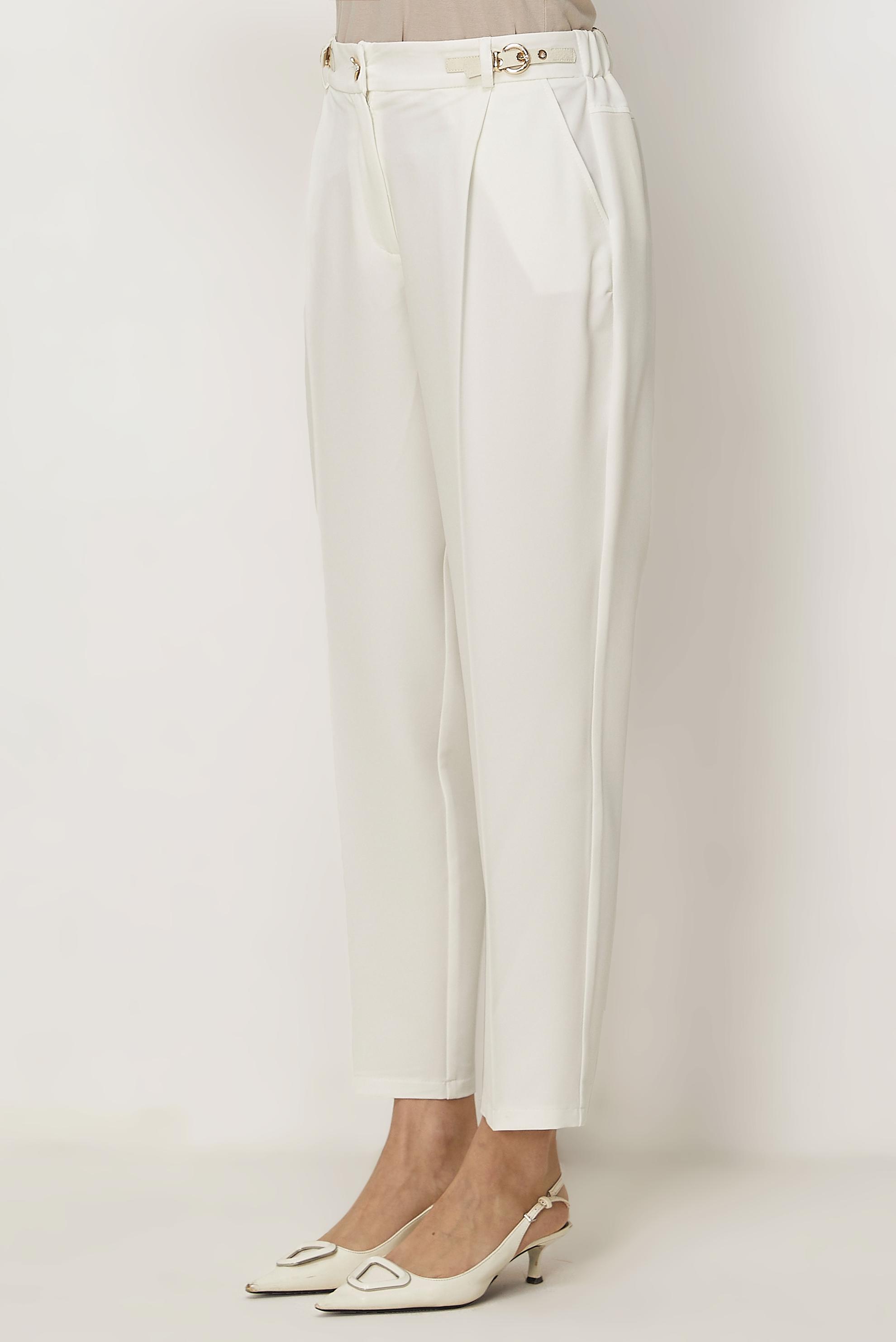 Hijab clothing WHITE BELT DETAILED PANTS 70982